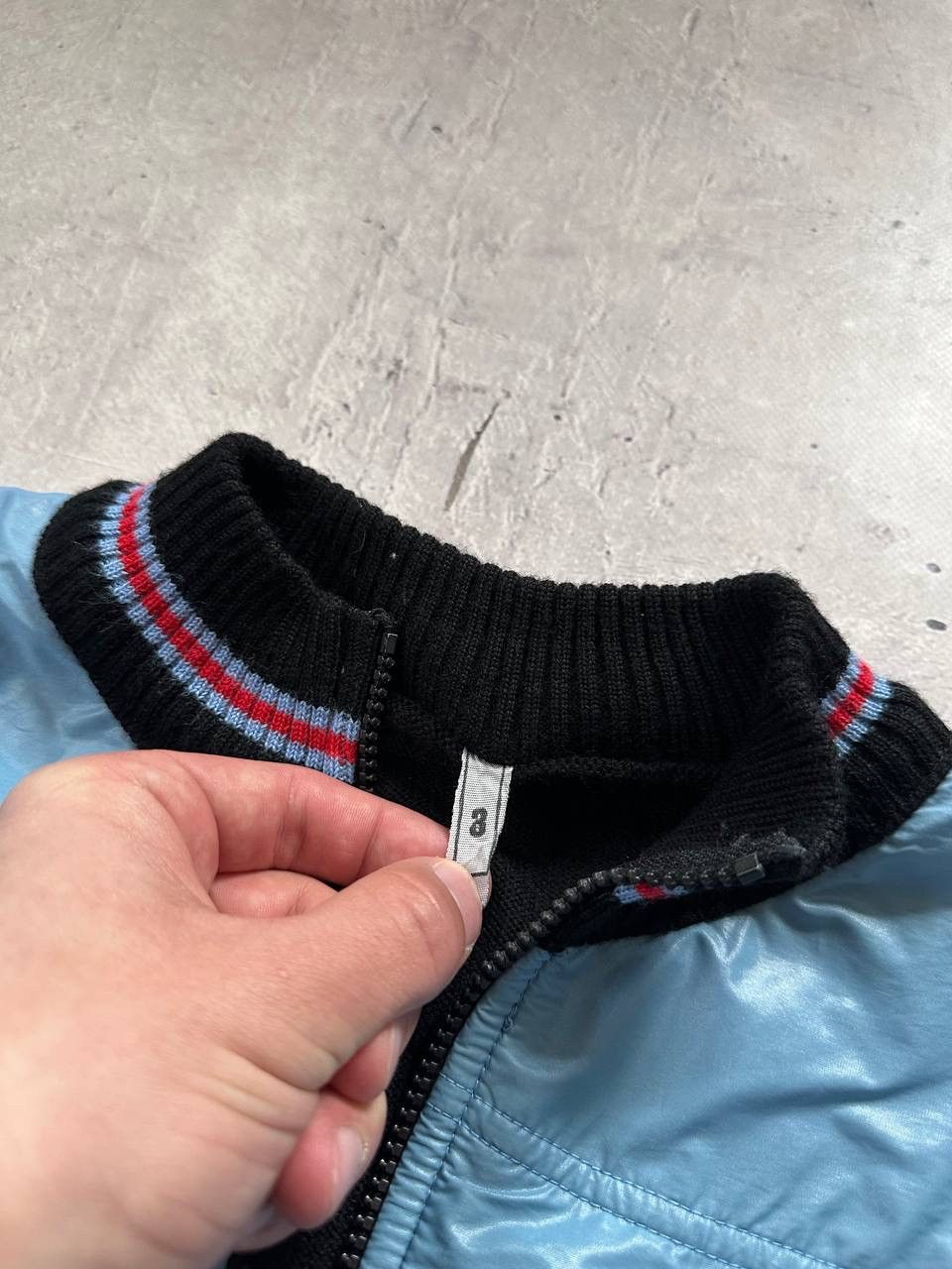 Vintage Santini 80s Vintage Cycling Wool Jersey Size US L / EU 52-54 / 3 - 6 Thumbnail