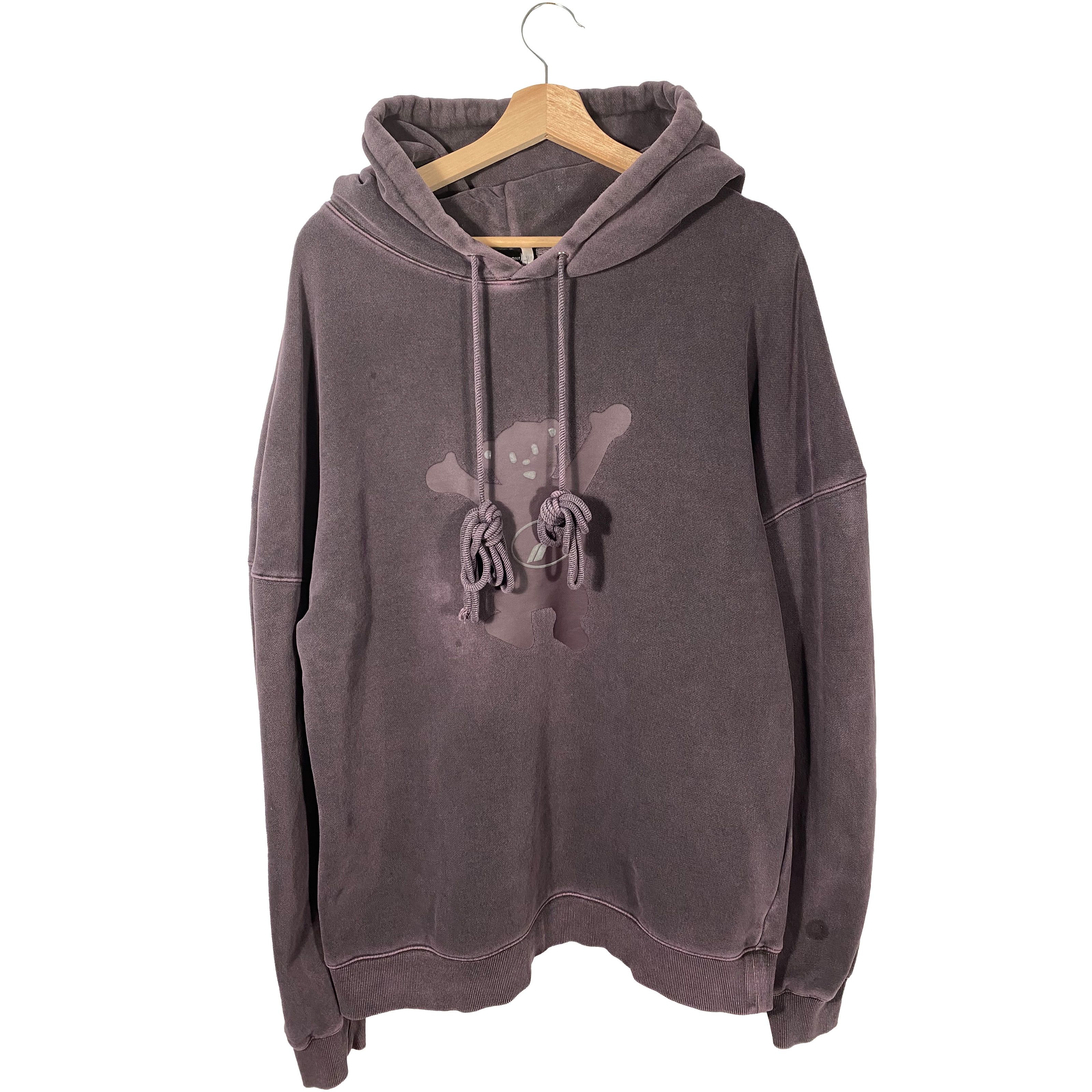 WE11DONE WE11DONE Teddy Bear Graphic Pullover Oversized Hoodie Size M Size US M / EU 48-50 / 2 - 1 Thumbnail