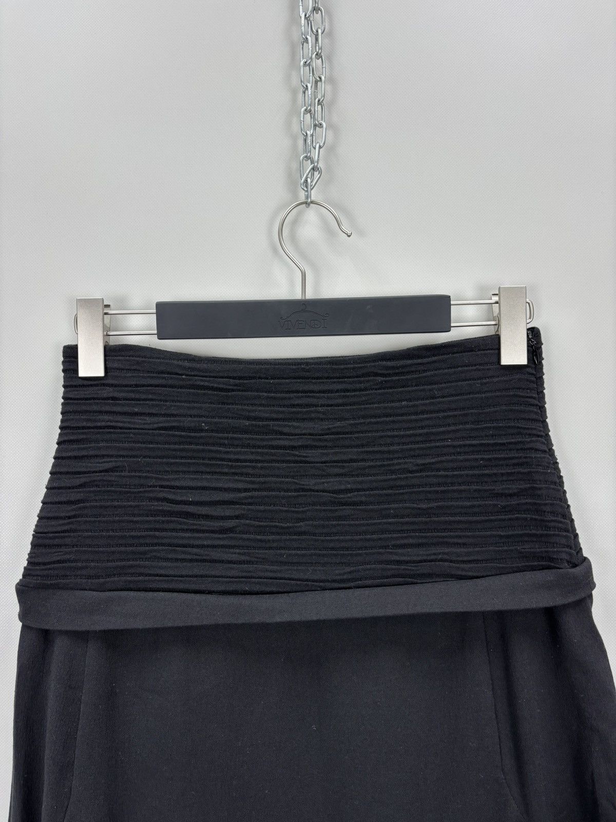 Sarah Pacini Womens skirt Sarah Pacini Size 1 Color Black Size 25" / US 0 / IT 36 - 3 Thumbnail