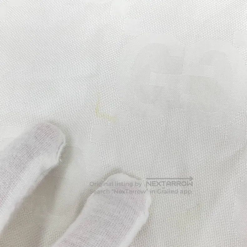 Other Gucci White logo jacquard full-printed cotton lapel single Size US XXS / EU 40 - 8 Thumbnail