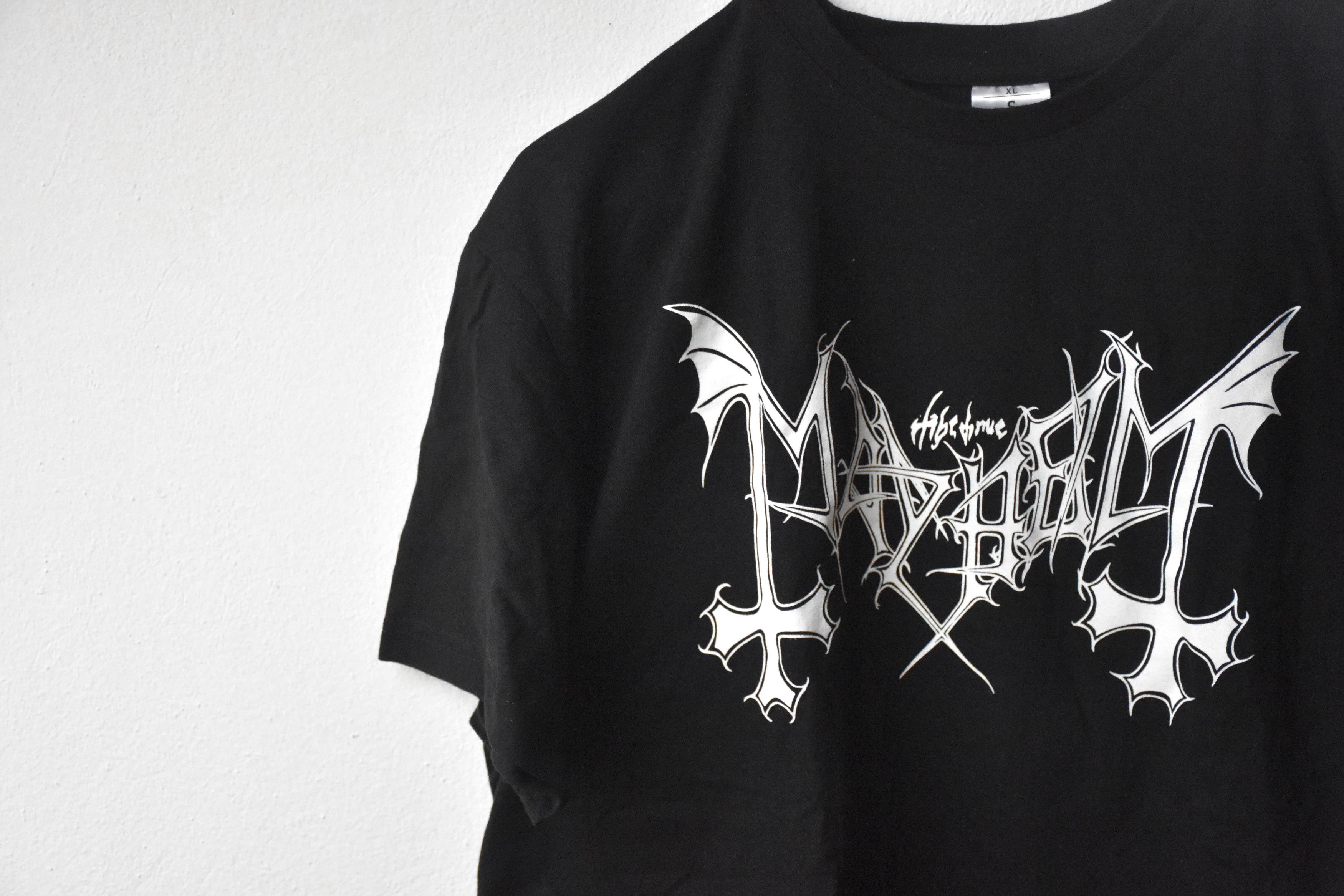 Band Tees 2019 europe tour mayhem shirt Size US XL / EU 56 / 4 - 2 Thumbnail