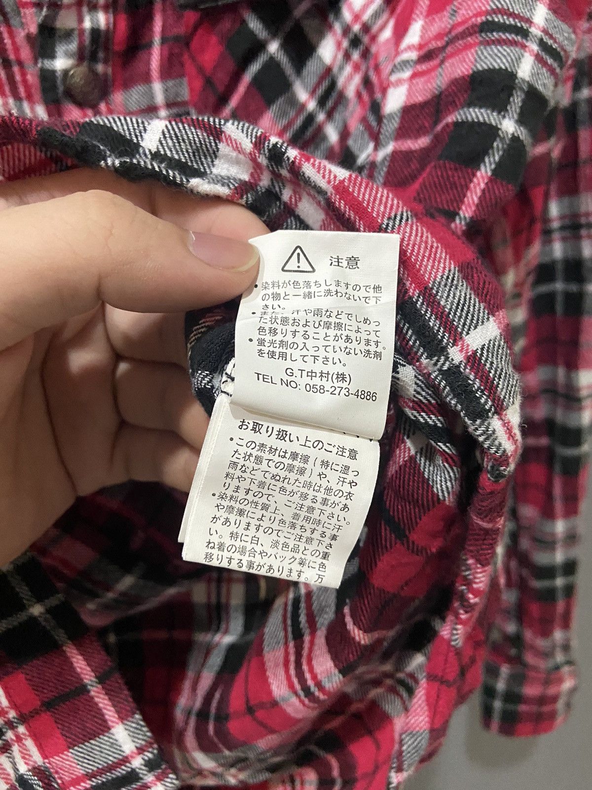 In The Attic × Japanese Brand × Le Grande Bleu (L.G.B.) In The Attic Punk Flannel Shirt Size US M / EU 48-50 / 2 - 9 Thumbnail