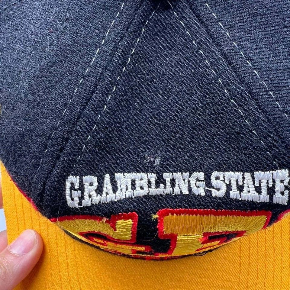 Starter Grambling State Tigers Hat Men Tri Power Snap Back Cap Size ONE SIZE - 2 Thumbnail