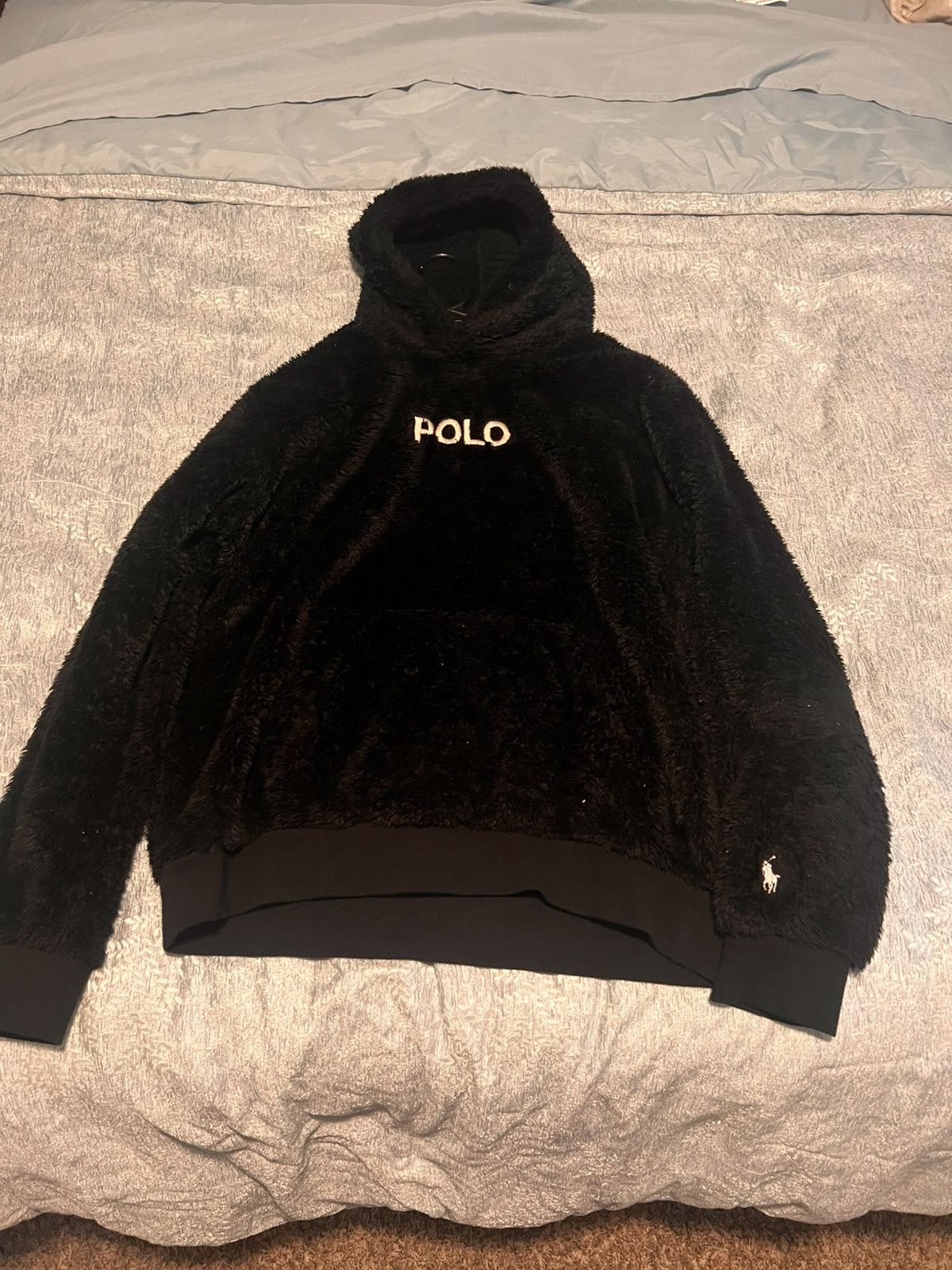 Polo Ralph Lauren Fuzzy Polo Hoodie Size US M / EU 48-50 / 2 - 1 Thumbnail