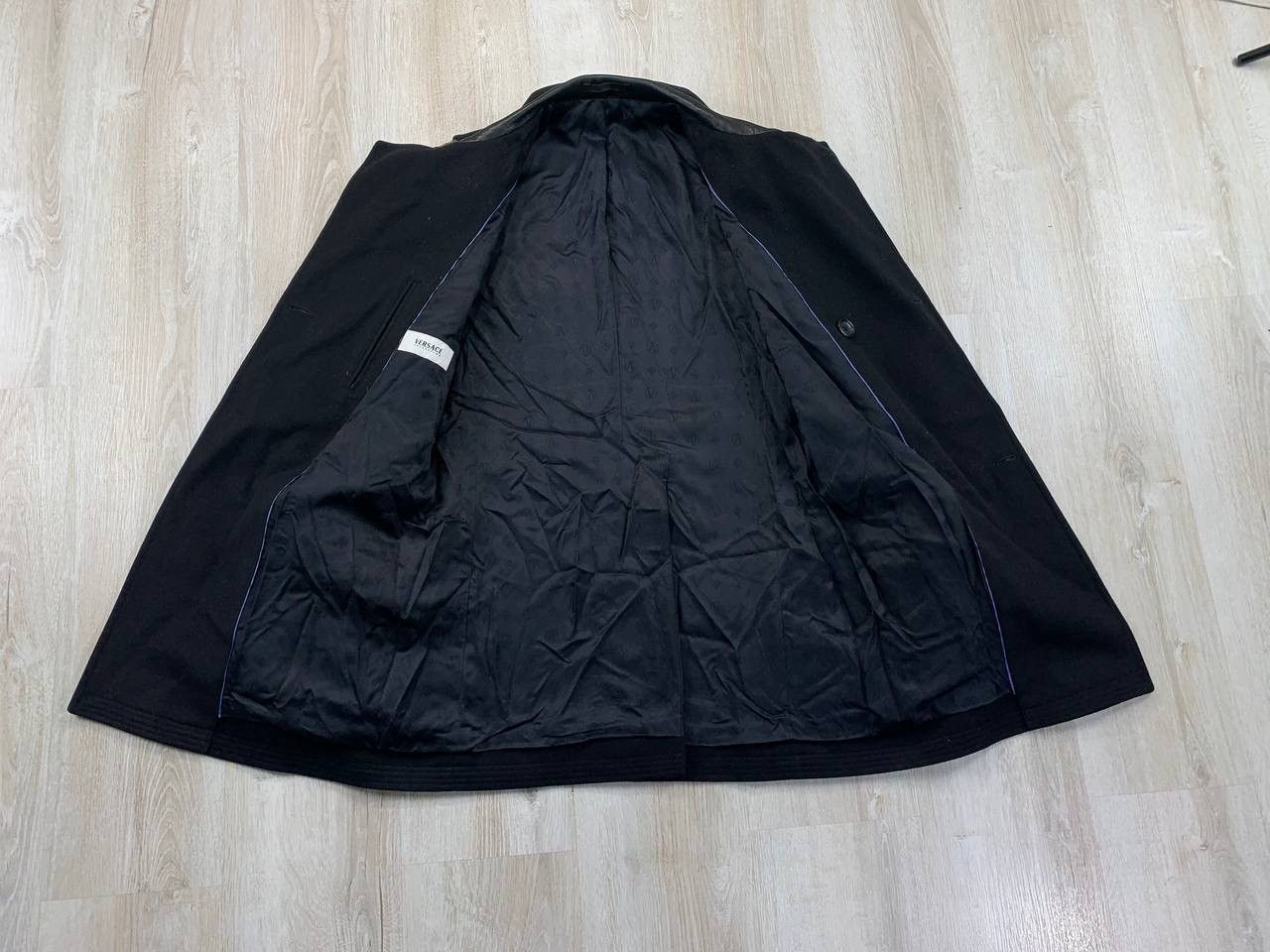 Designer × Versace Mens wool coat Versace Collection Size 50 Size US M / EU 48-50 / 2 - 10 Thumbnail