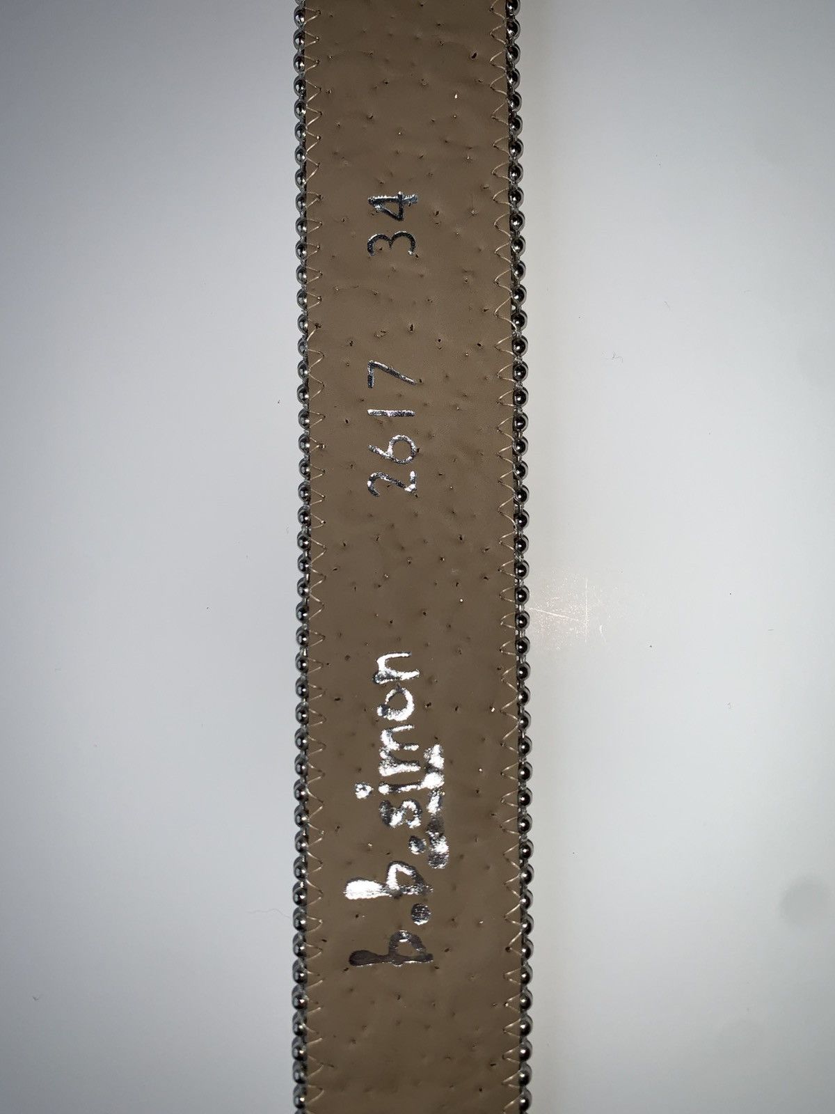 B.B. Simon B.B. Simon Belt Lavasan - Creamsicle Size 34 - 3 Thumbnail