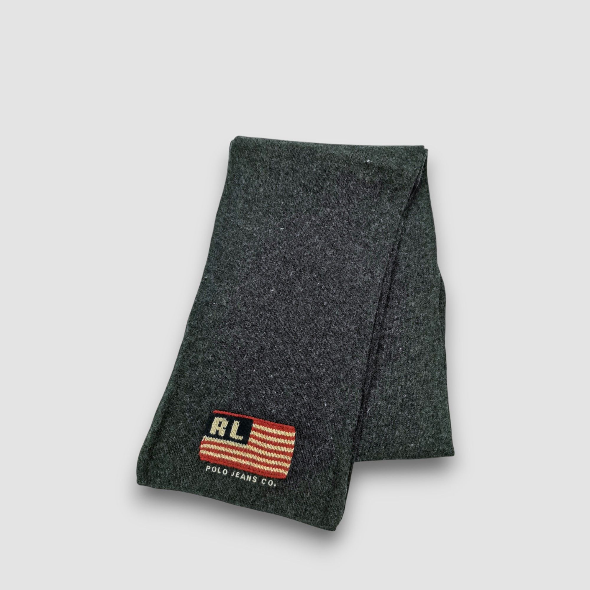 Polo Ralph Lauren Vintage Polo Ralph Lauren Scarf Wool Muffler Scarves Size ONE SIZE - 3 Thumbnail
