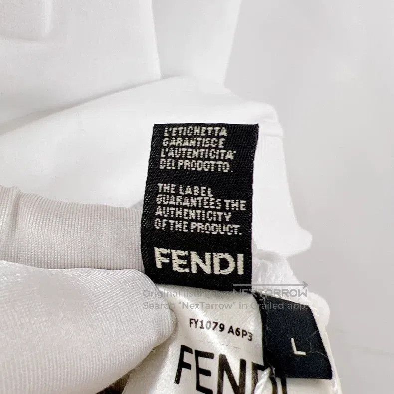 Fendi Fendi White hoodie Size US L / EU 52-54 / 3 - 4 Thumbnail