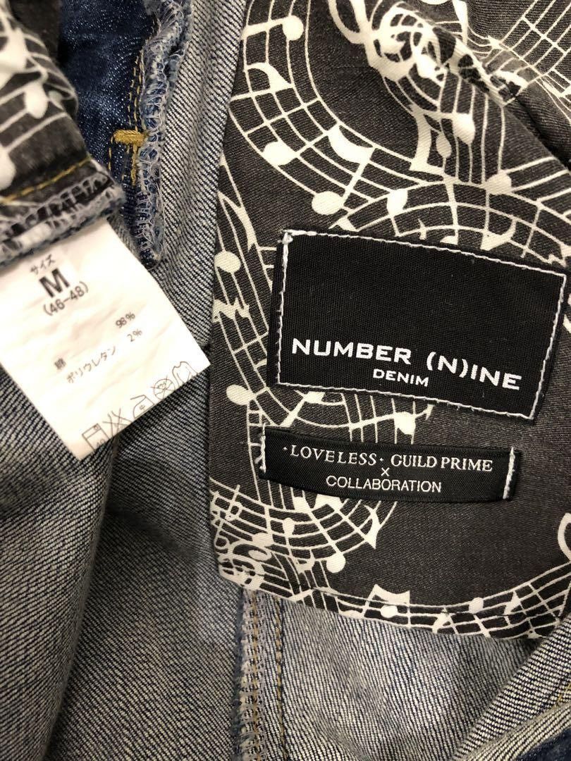 Number (N)ine Distressed Paint Splatter Jeans Size US 30 / EU 46 - 4 Thumbnail