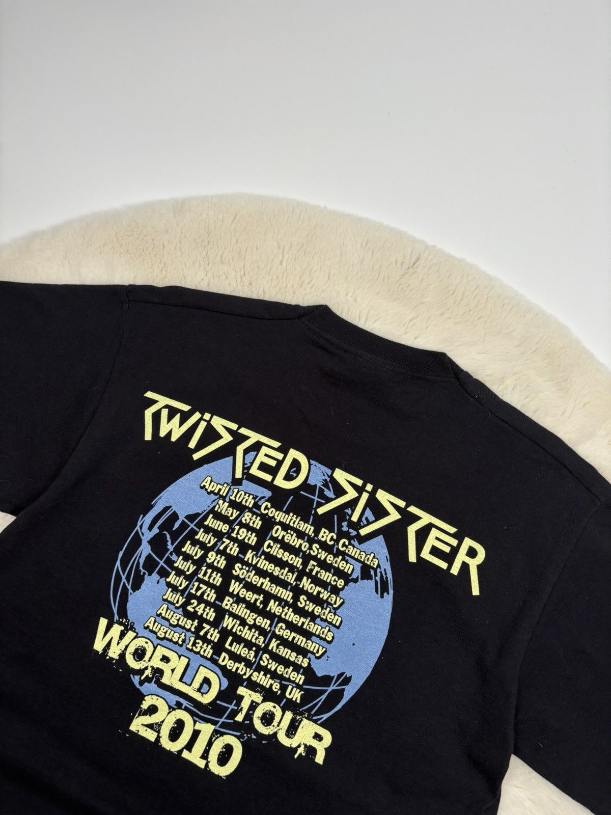 Band Tees × Vintage Twisted Sister Vintage 2010 World Tour Tee T-shirt Rare Y2K Size US M / EU 48-50 / 2 - 14 Thumbnail