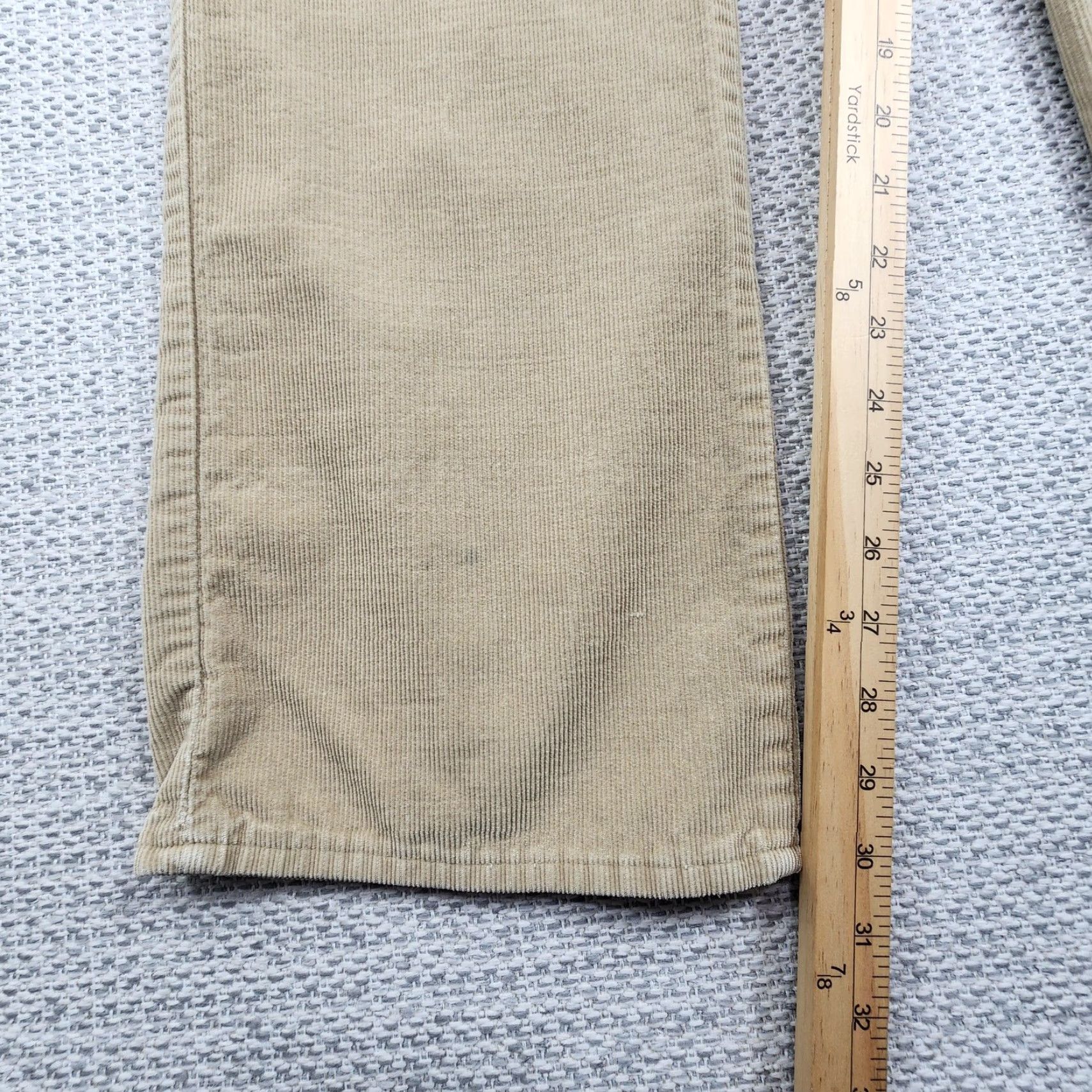 Farah VINTAGE Farah Pants Mens 36x30 Tan Corduroy Straight Leg Countrywear 90s USA Size US 36 / EU 52 - 6 Thumbnail