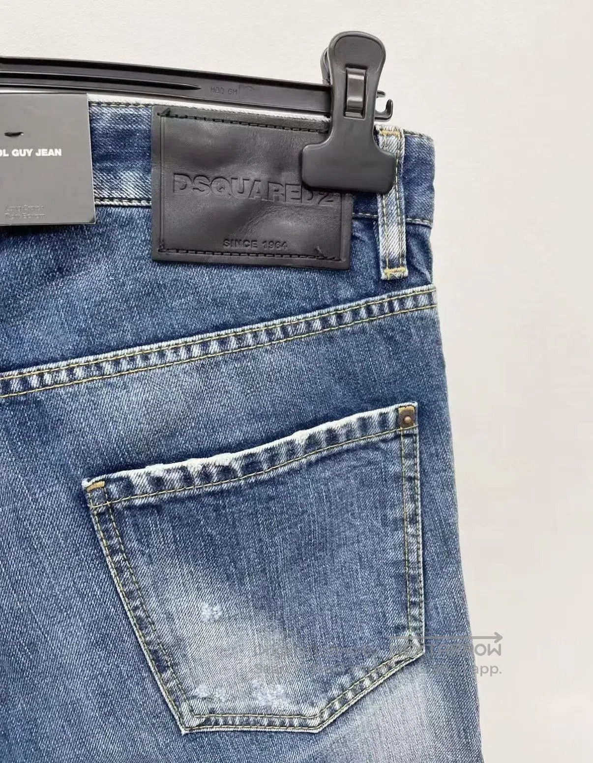 Dsquared2 Blue Distressed Denim Jeans Size 30. Size US 30 / EU 46 - 6 Thumbnail