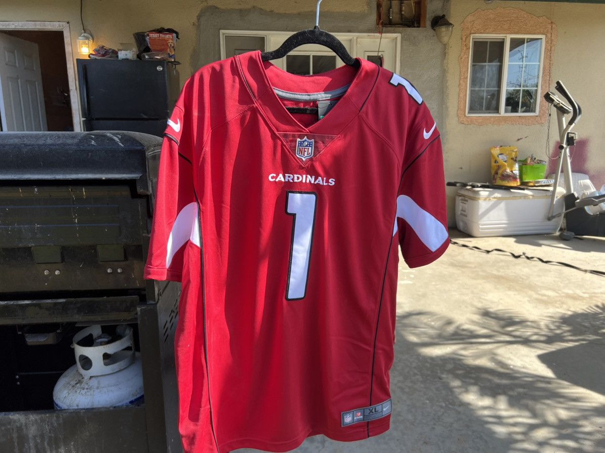 NFL NFL Arizona Cardinals Kyler Murray #1 Stitched Jersey XL Size US XL / EU 56 / 4 - 1 Thumbnail