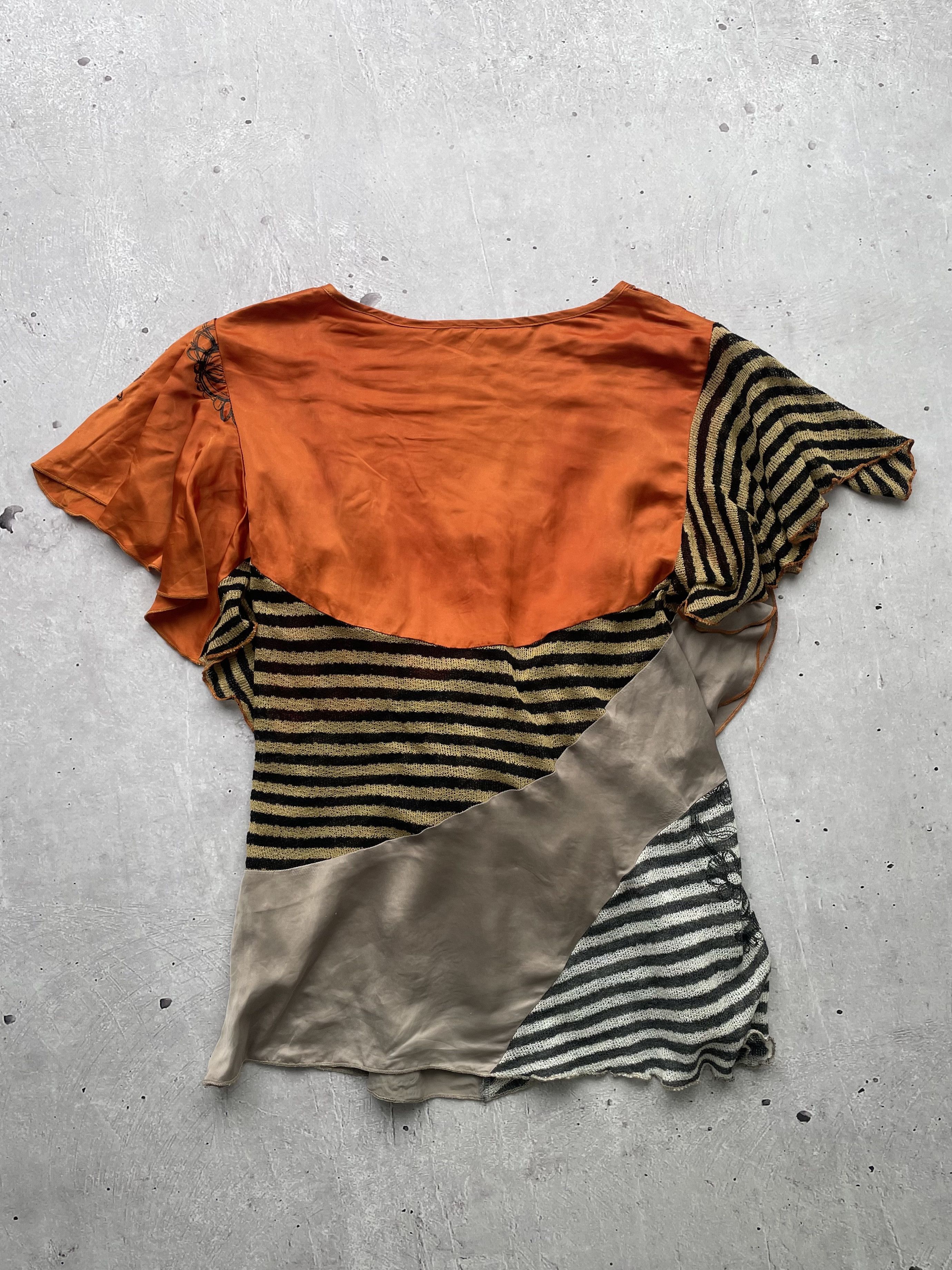 Other Vintage Amazing Bondage Blouse Size M / US 6-8 / IT 42-44 - 5 Thumbnail