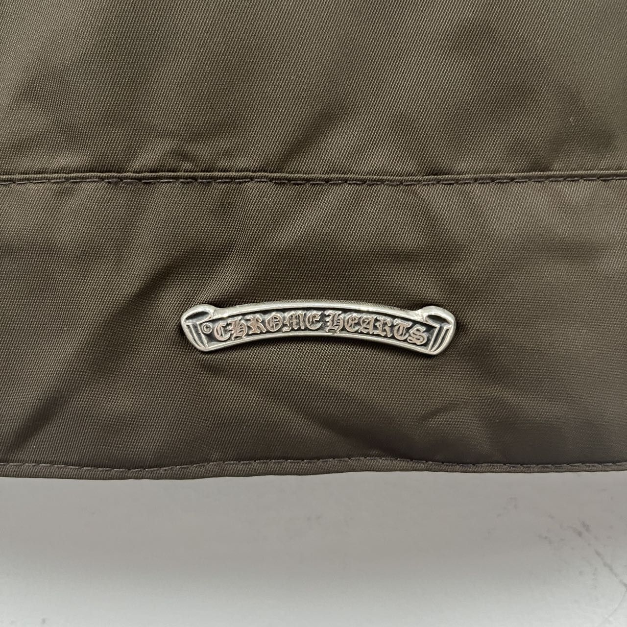 Chrome Hearts Chrome Hearts Pink Cross Nylon Brown Zip Up Shirt Size M / US 6-8 / IT 42-44 - 8 Thumbnail