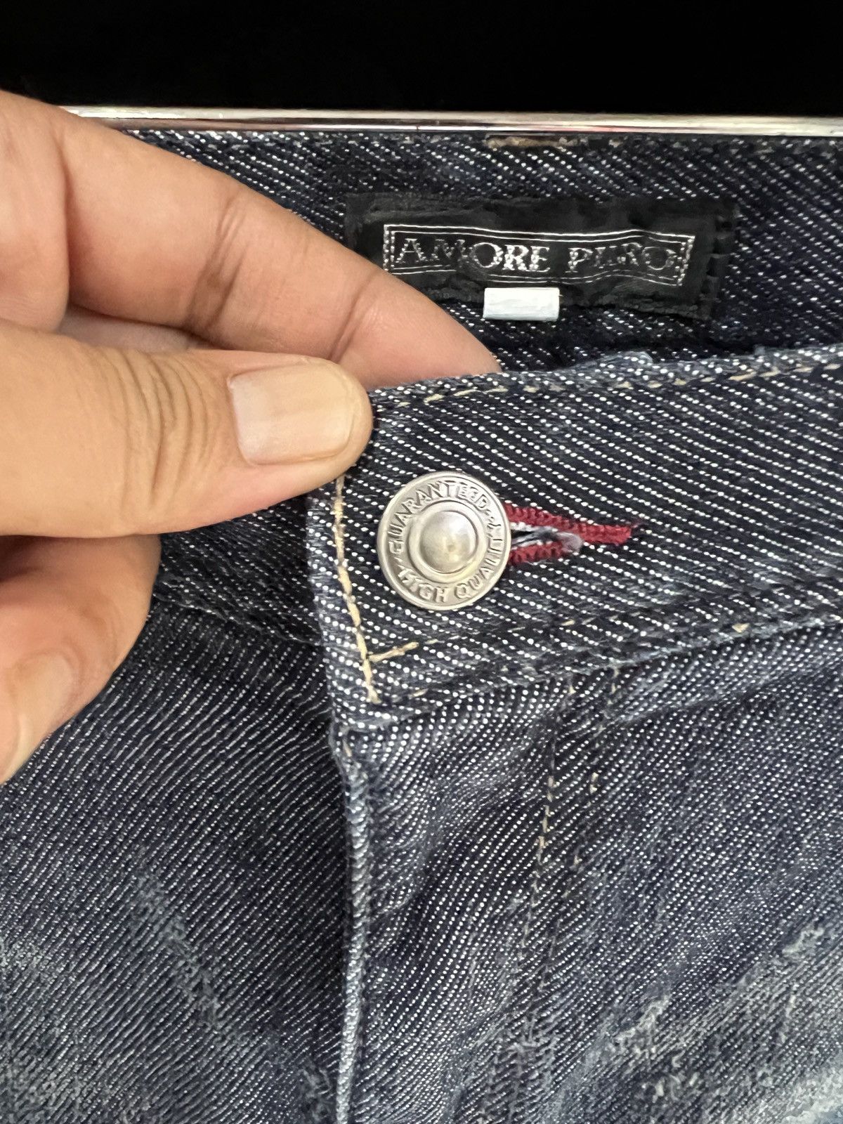 Other 🔥Amore Puro Sex Pistols Patch Distressed Denim Size US 40 / EU 56 - 11 Thumbnail