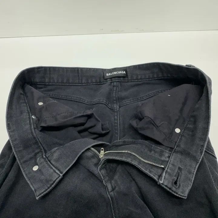 Balenciaga Balenciaga Balenciaga Casual Plain Black Trousers -2507 Size US 30 / EU 46 - 6 Thumbnail