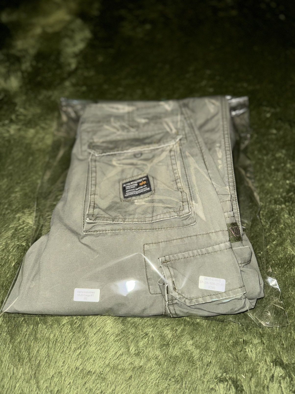 Alpha Industries [S] Alpha Industries Japan Release Multi Cargo Pants Sage Size US 30 / EU 46 - 13 Thumbnail