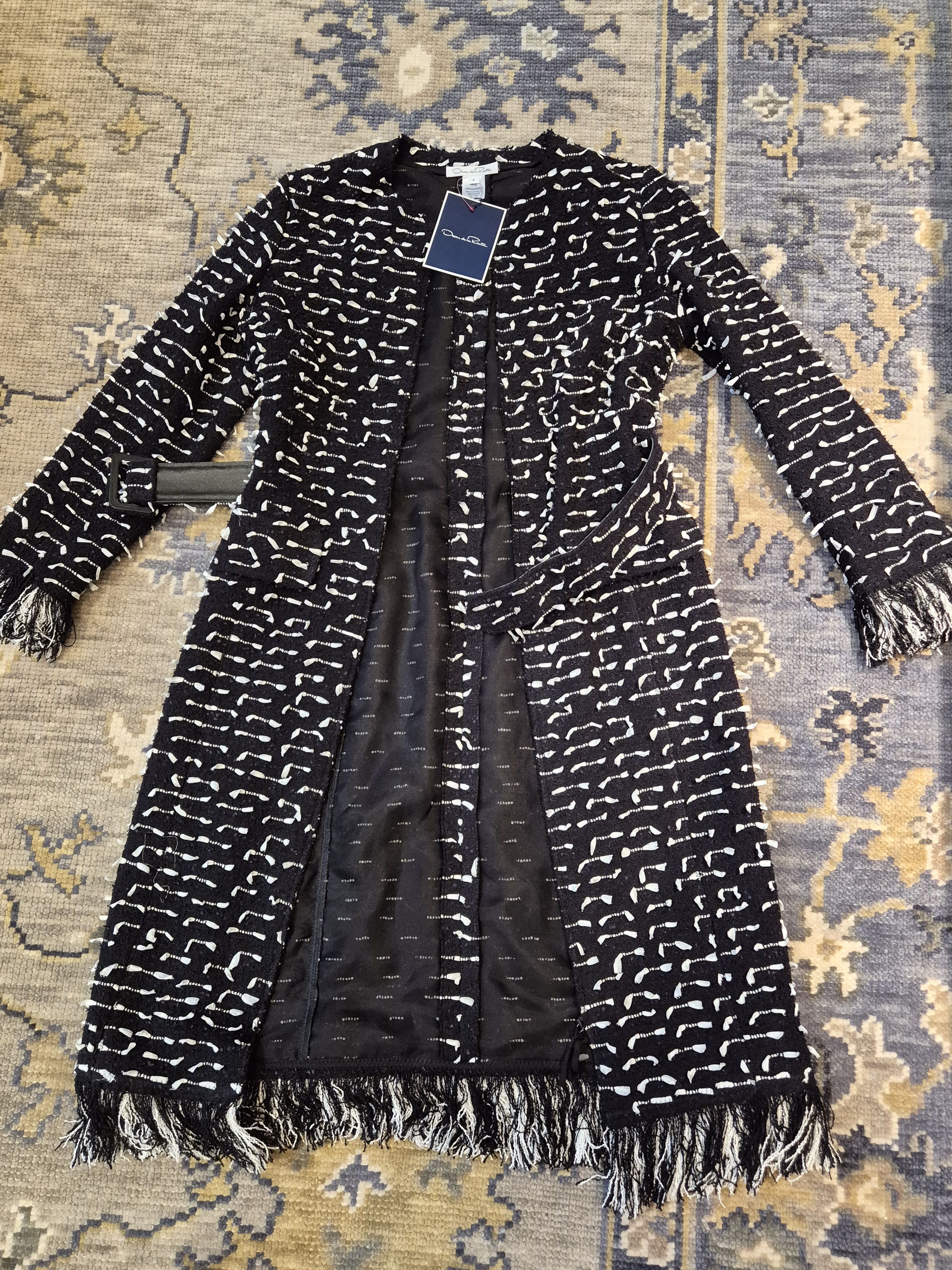 Oscar De La Renta Oscar De La Renta tweed dress coat, new, US6 Size M / US 6-8 / IT 42-44 - 5 Thumbnail