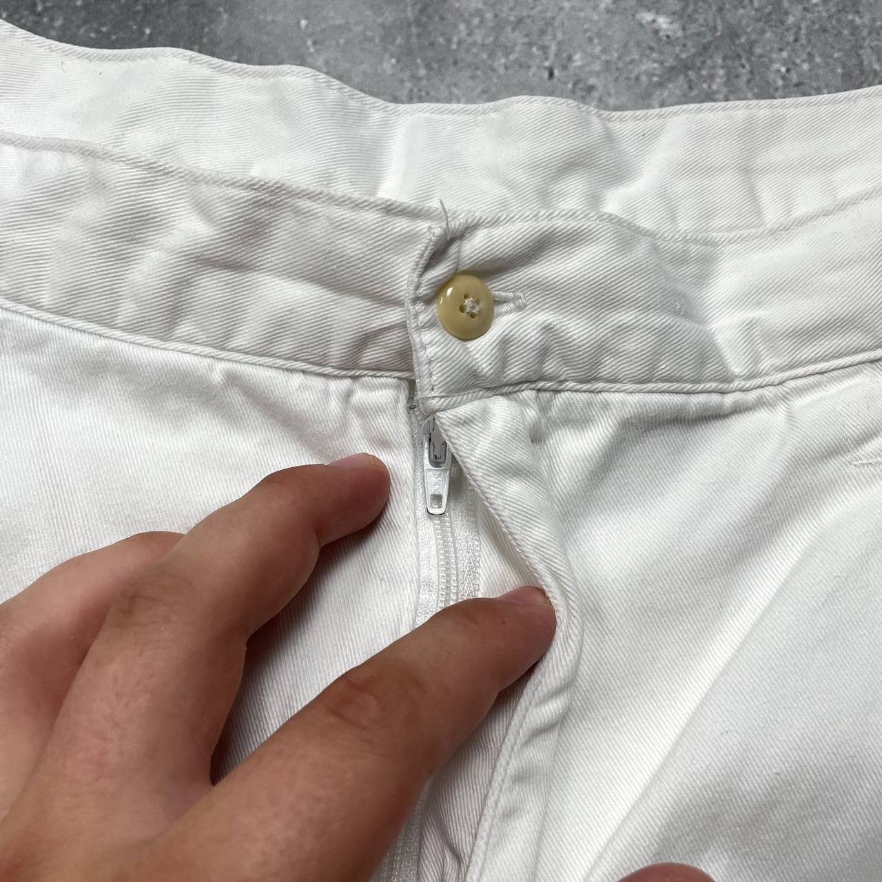 Vintage Vintage 90s Nike Court Tennis Cotton Shorts White Size 36 Size US 36 / EU 52 - 10 Thumbnail