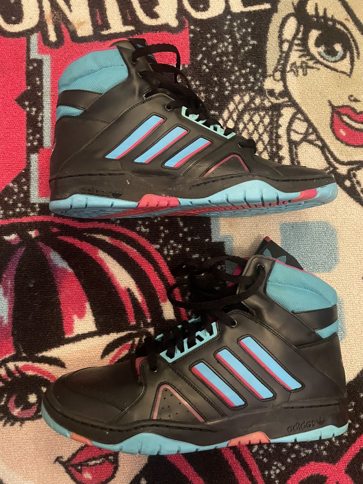 Adidas Vintage Adidas 80S Association high Czechoslovakia Size US 12 / EU 45 - 6 Thumbnail