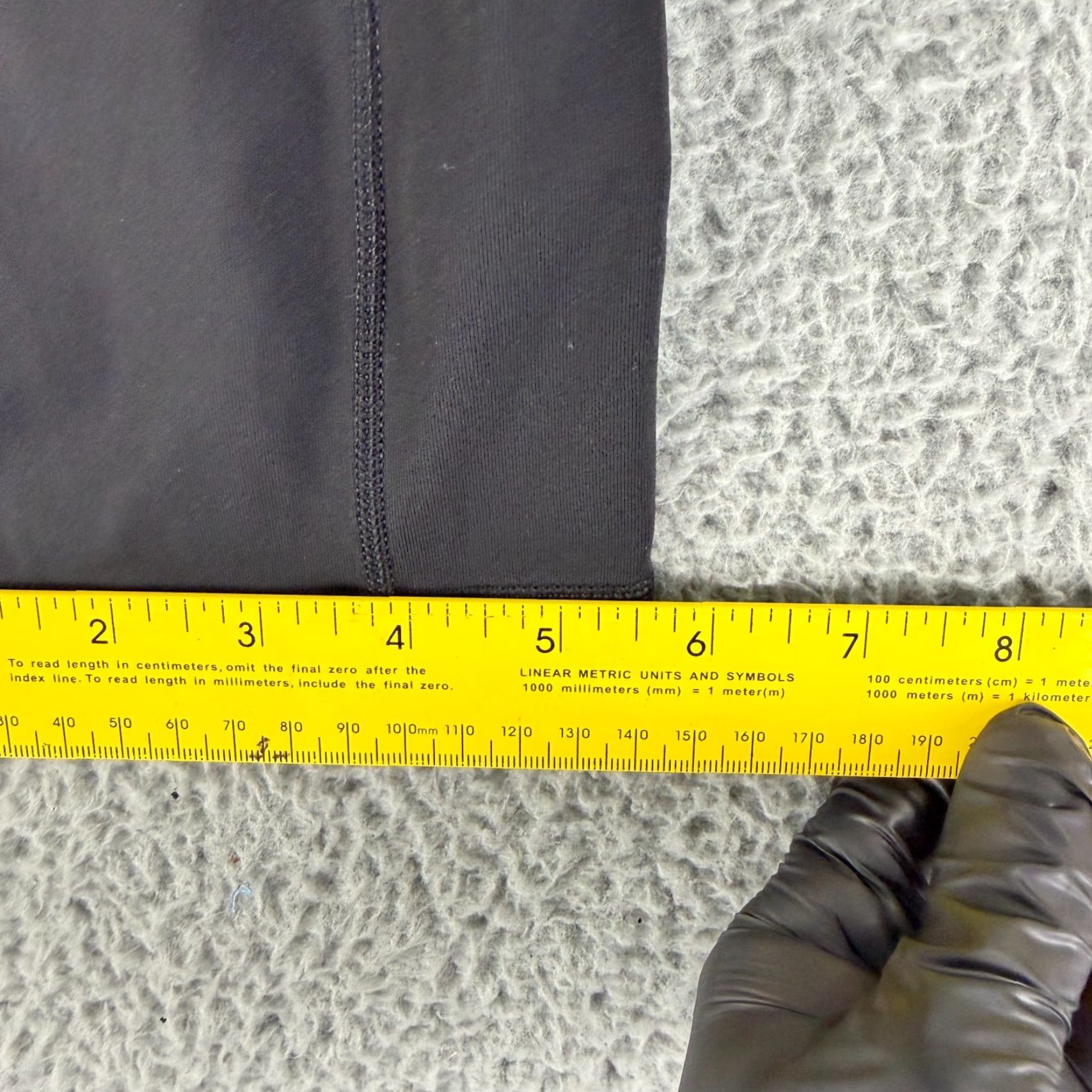 Lululemon Lululemon Pace Revival Crop Leggings Womens 8 Black Pull On Luxtreme Yoga Crop Leggings Womens Size 8 Black Luxtreme Yoga Size 30" / US 8 / IT 44 - 7 Thumbnail