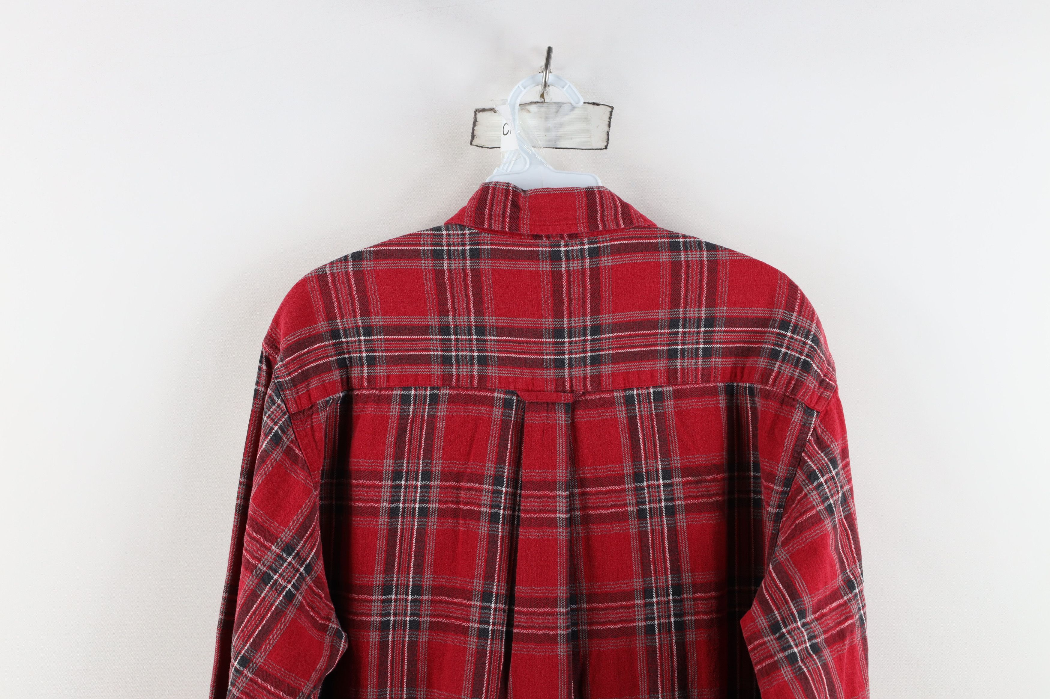 Vintage Vintage 90s Streetwear Collared Button Down Shirt Plaid Size US L / EU 52-54 / 3 - 10 Thumbnail