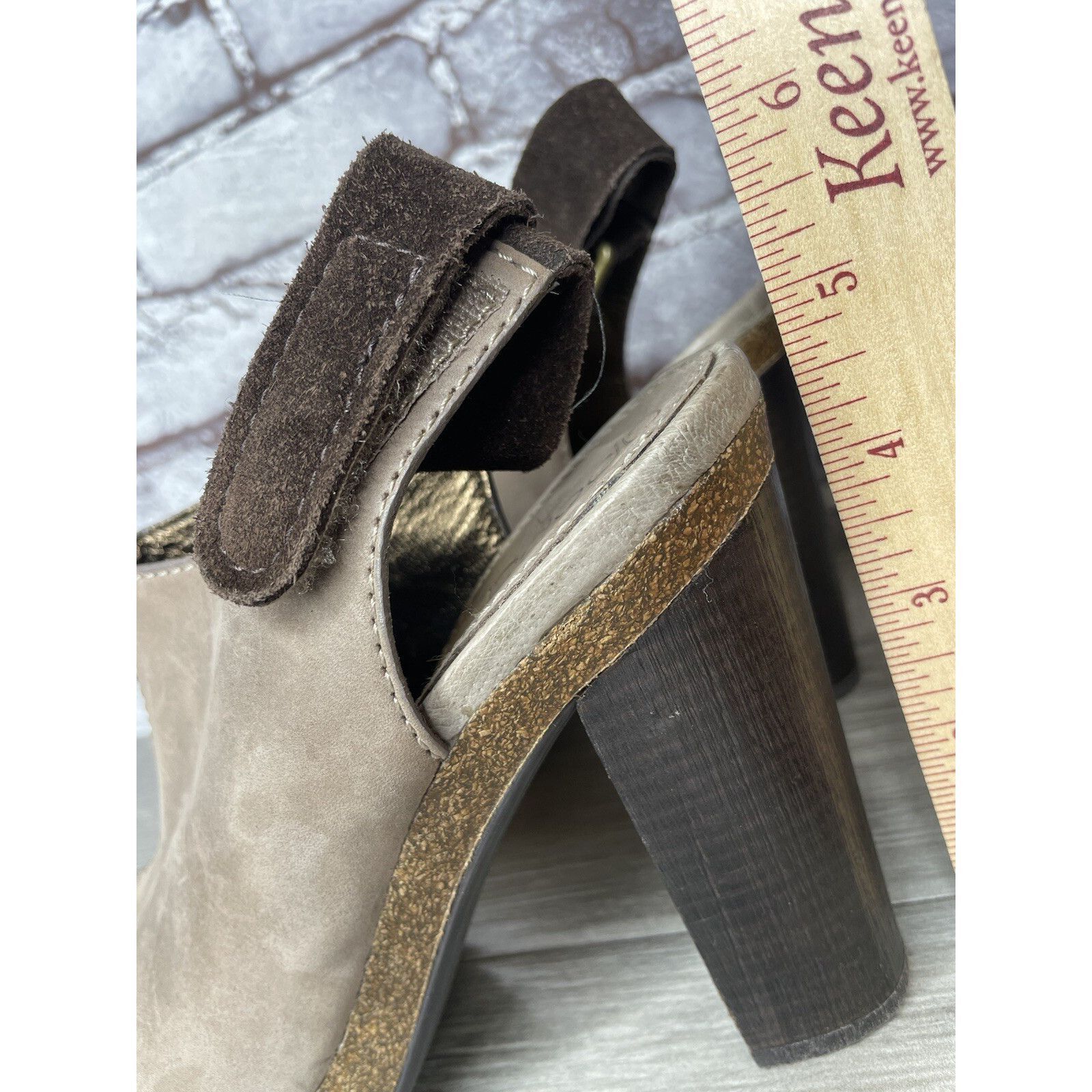Other Apepazza Parma Brown Taupe Leather Peep Toe Heeed Booties Wo Size US 7.5 / IT 37.5 - 16 Thumbnail