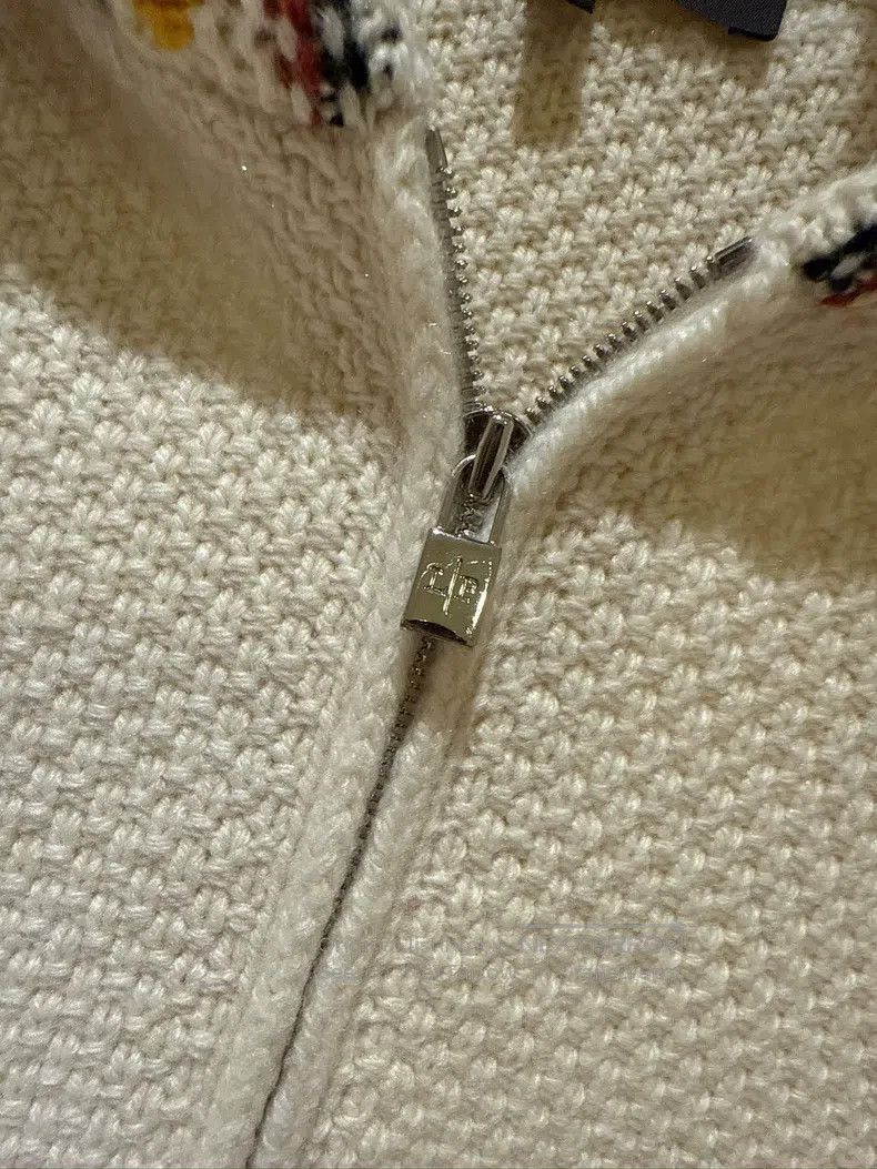 Loro Piana Loro Piana Fair Isle Pattern Cashmere Sweater Size XS / US 0-2 / IT 36-38 - 6 Thumbnail