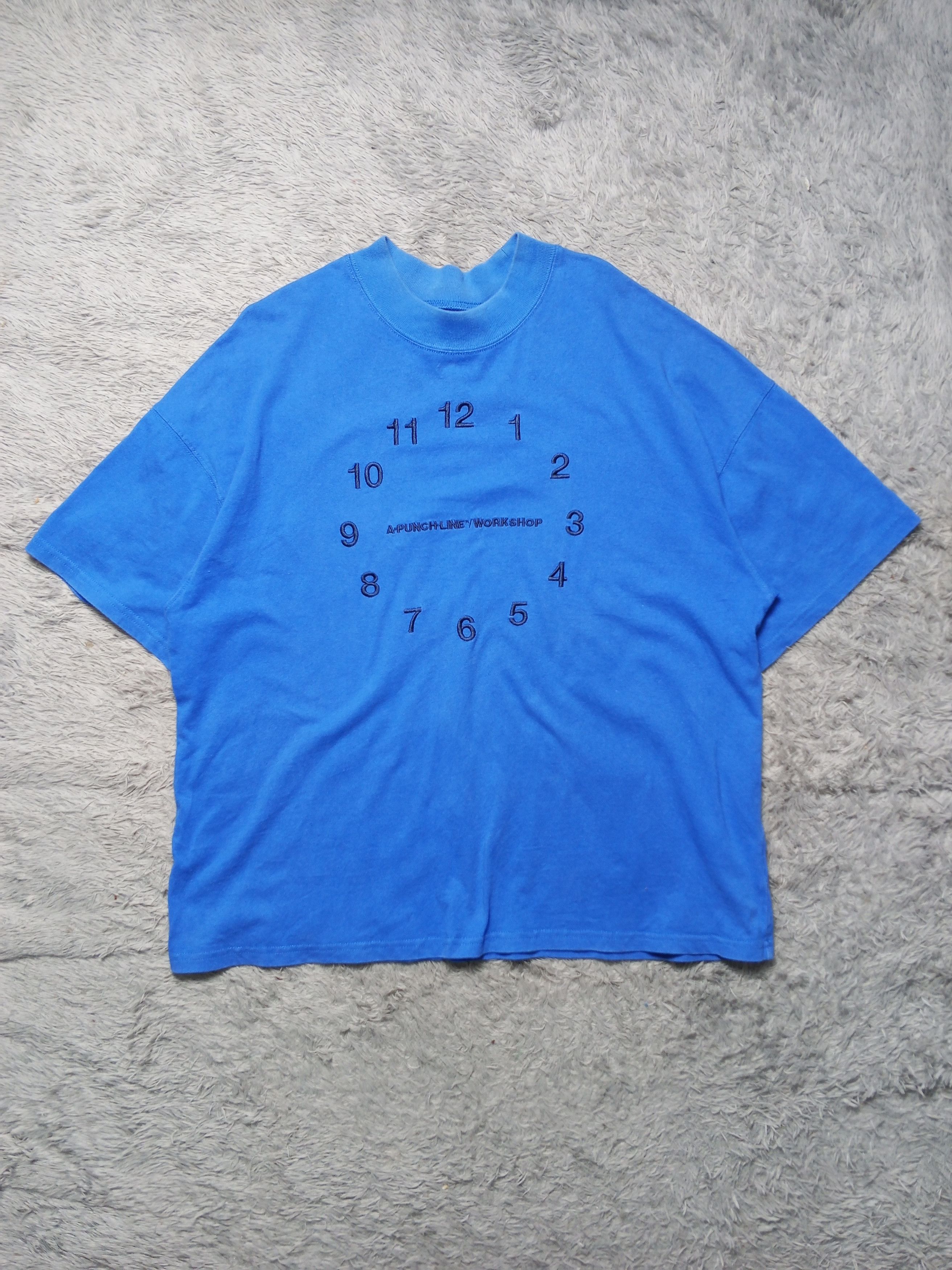 APL Embiored APL A Punch Line Workshop Time Boxy Clock Tshirt Size US L / EU 52-54 / 3 - 3 Thumbnail