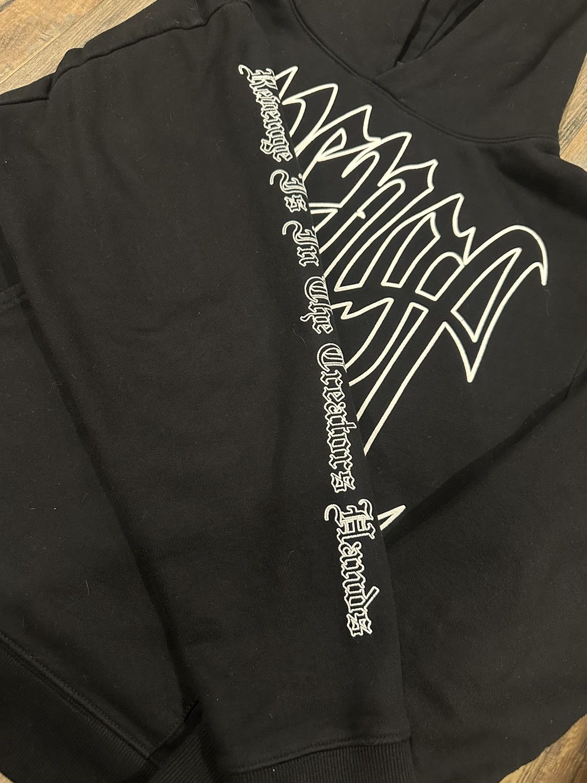 Revenge X KILL Outline Hoodie - Black/White (Size Medium) Size US M / EU 48-50 / 2 - 2 Thumbnail