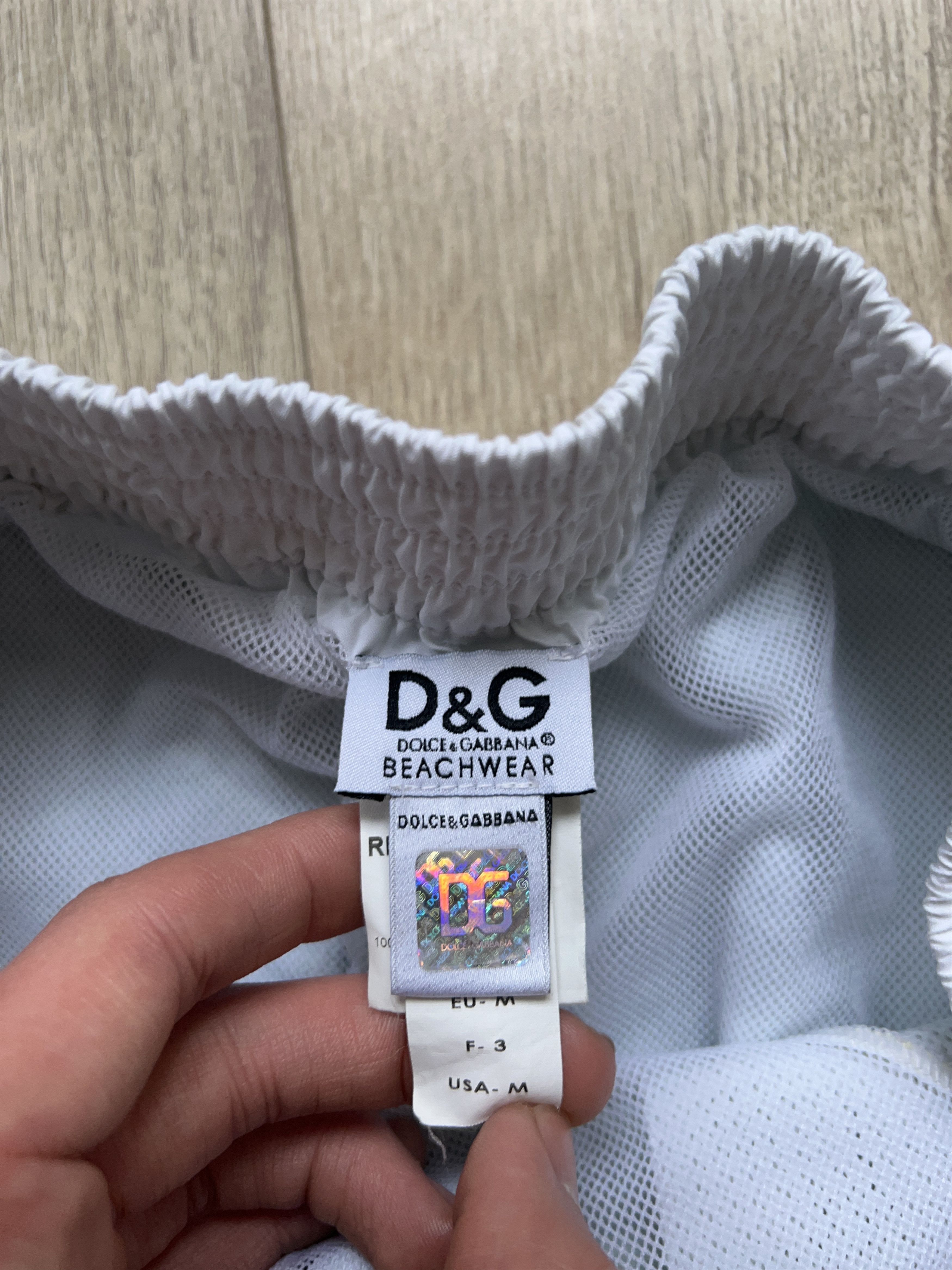Dolce & Gabbana × Vacation Mens Dolce & Gabbana Beachwear #39 Green Shorts Swim Size M Size US 32 / EU 48 - 4 Thumbnail