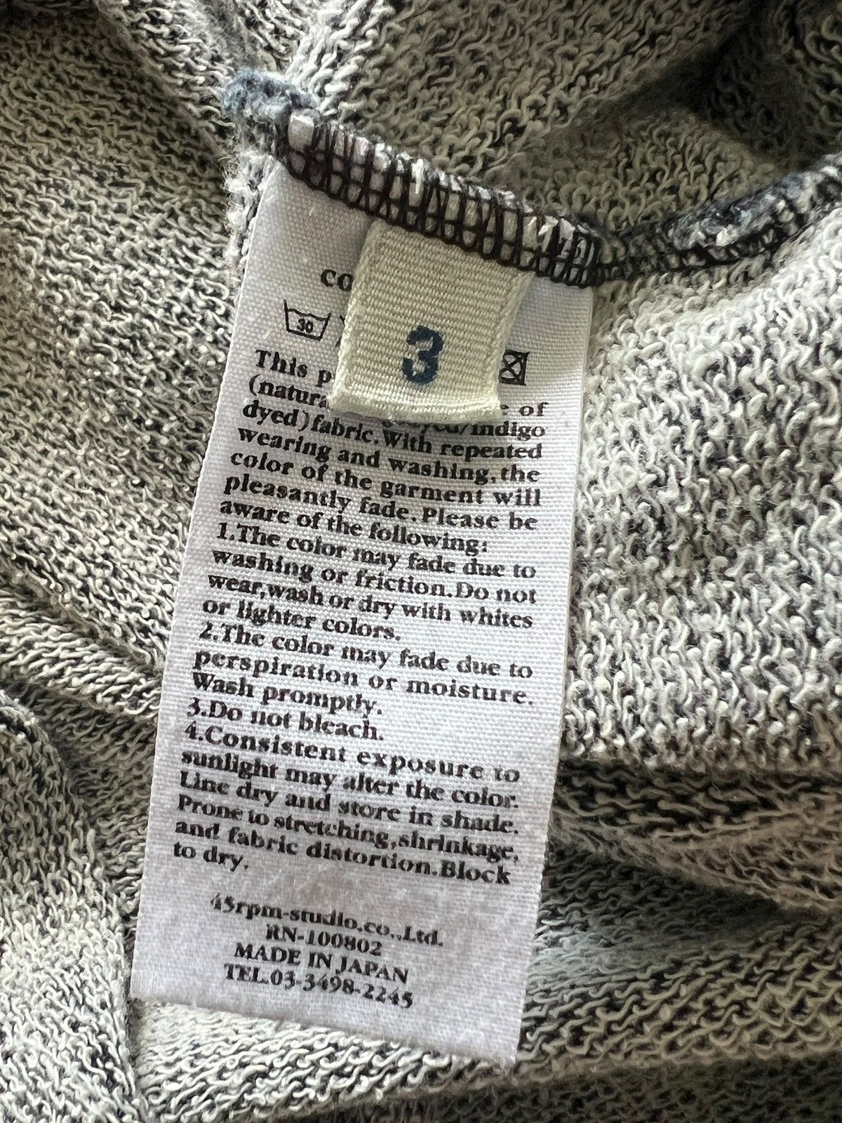 Kapital Vintage 45rpm Indigo Pullover Hoodie Kapital Size US M / EU 48-50 / 2 - 14 Thumbnail