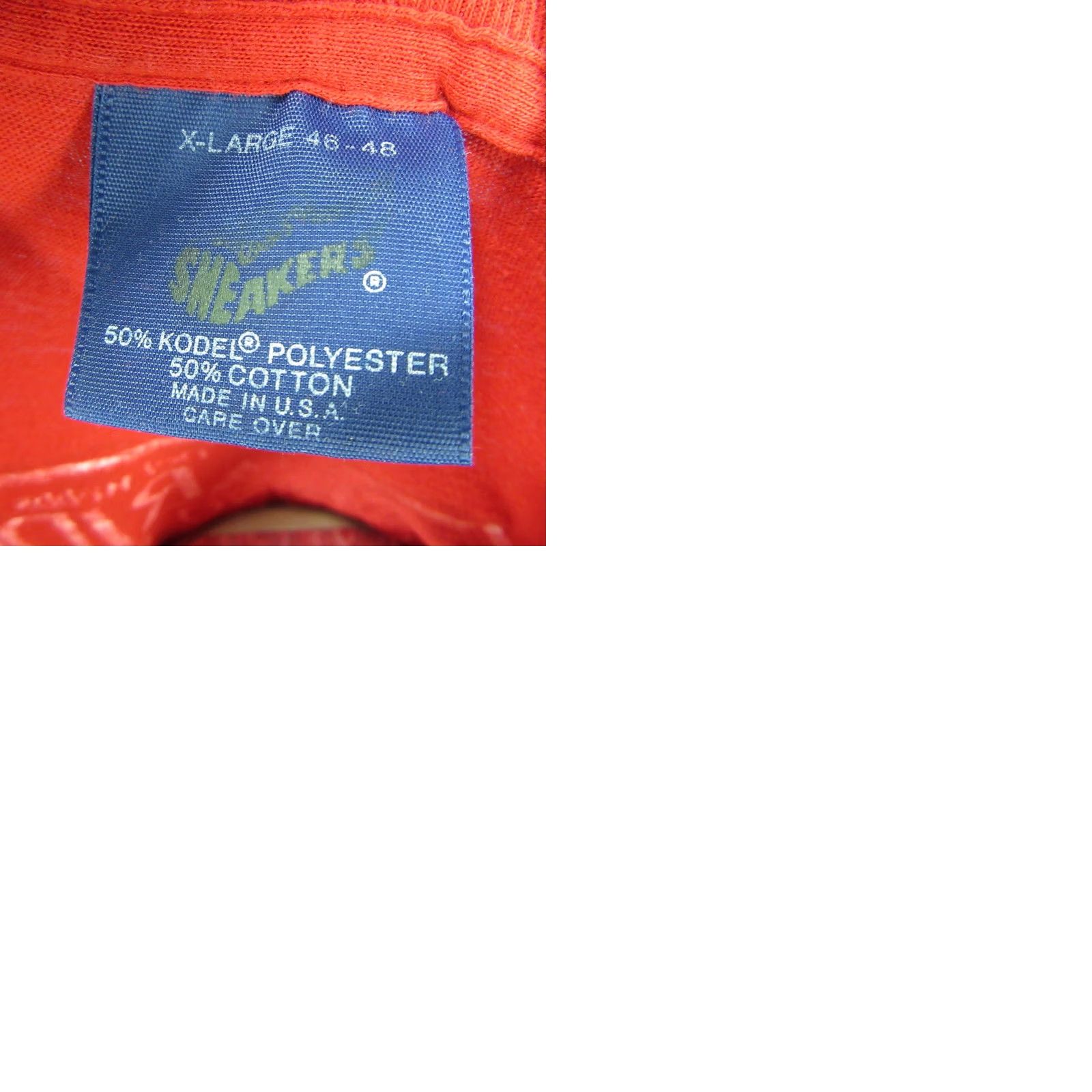Vintage VINTAGE DEL WEBB'S CLARIDGE COWBOY ATLANTIC CITY T-Shirt L 80s single stitch Red Mens Size US L / EU 52-54 / 3 - 9 Thumbnail