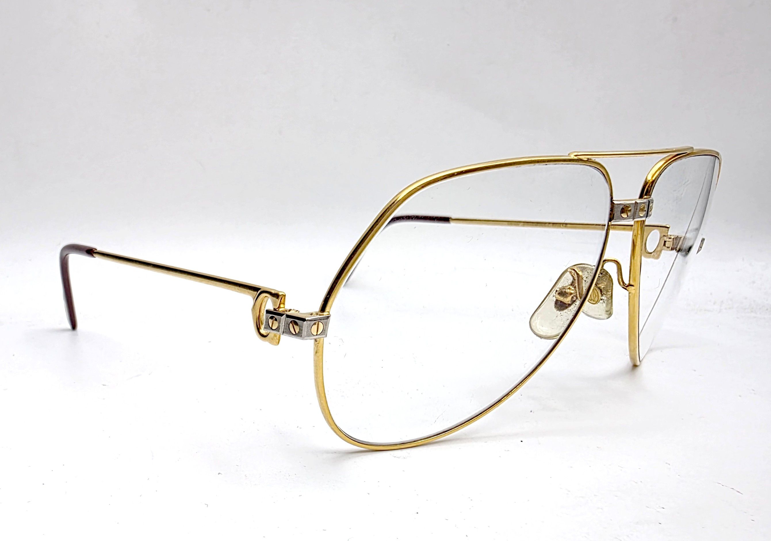 Cartier Vintage Cartier Vendome Santos Aviator Eyeglasses 18K Size ONE SIZE - 6 Thumbnail