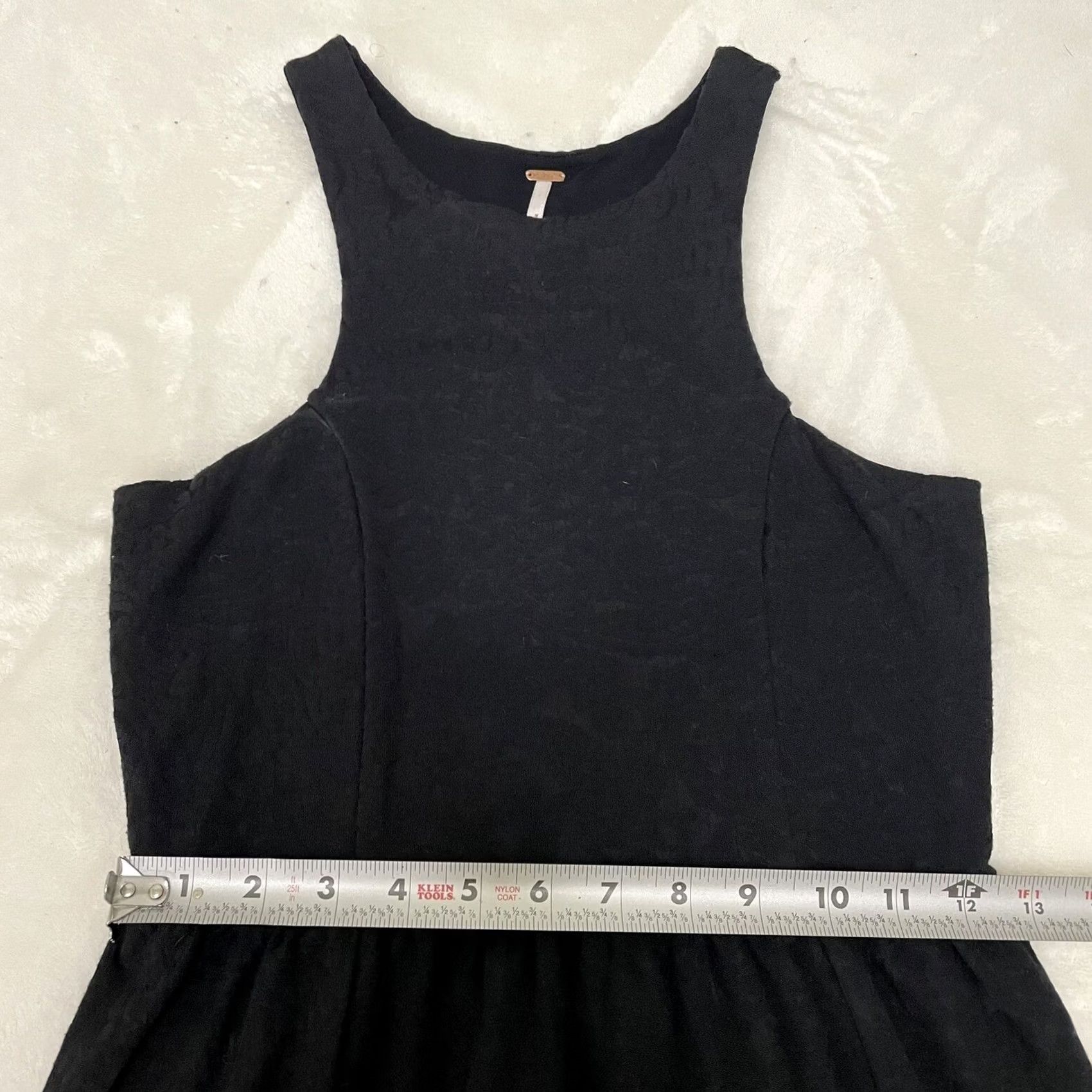 Free People Free People Black Mini Dress XS Women’s Tank Cocktail Party Size XS / US 0-2 / IT 36-38 - 7 Thumbnail