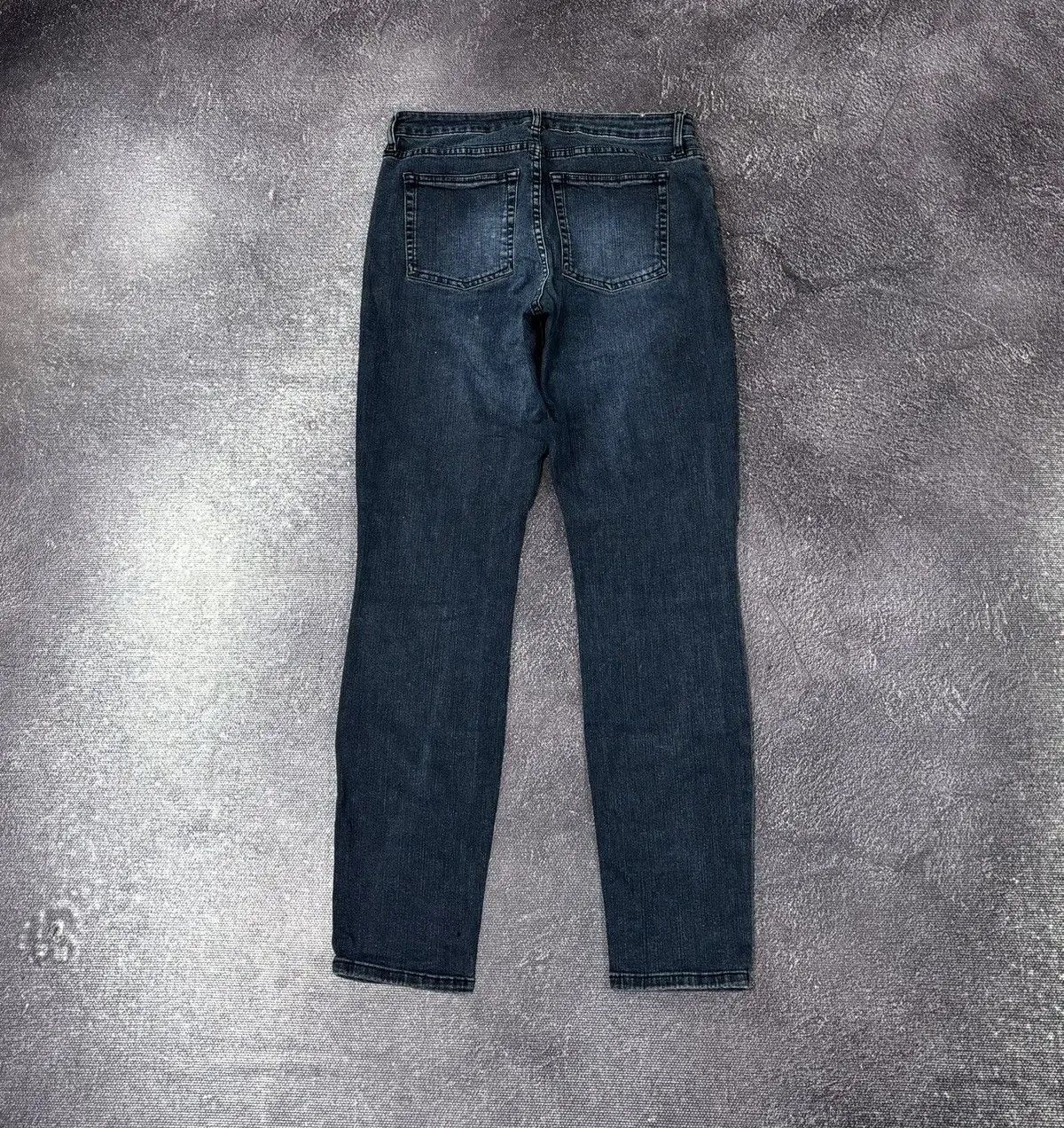 Acne Studios Acne Studios Skin 5 Deep Women’s Navy Denim Luxury Jeans Size 28" / US 6 / IT 42 - 9 Thumbnail