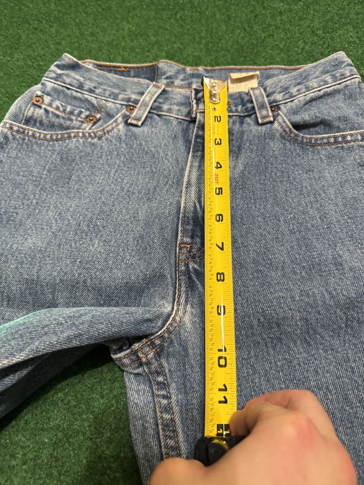 Levi's Vintage Clothing Vintage Levi’s 512 Slim Taper 5 26x31 Light Wash Y2K Jeans Size 26" / US 2 / IT 38 - 11 Thumbnail