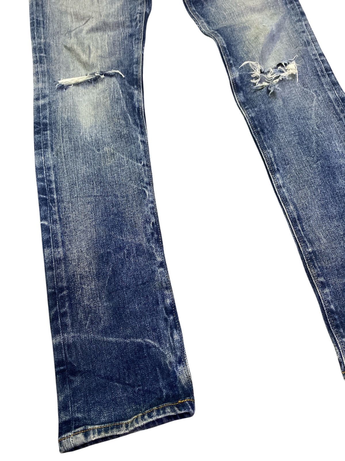 Morgan Homme × Vintage Morgan Homme Distressed Denim Size US 31 - 6 Thumbnail
