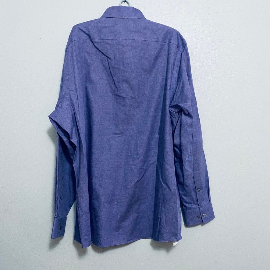 Michael Kors Michael Michael Kors purple texture button down Size US XL / EU 56 / 4 - 3 Thumbnail