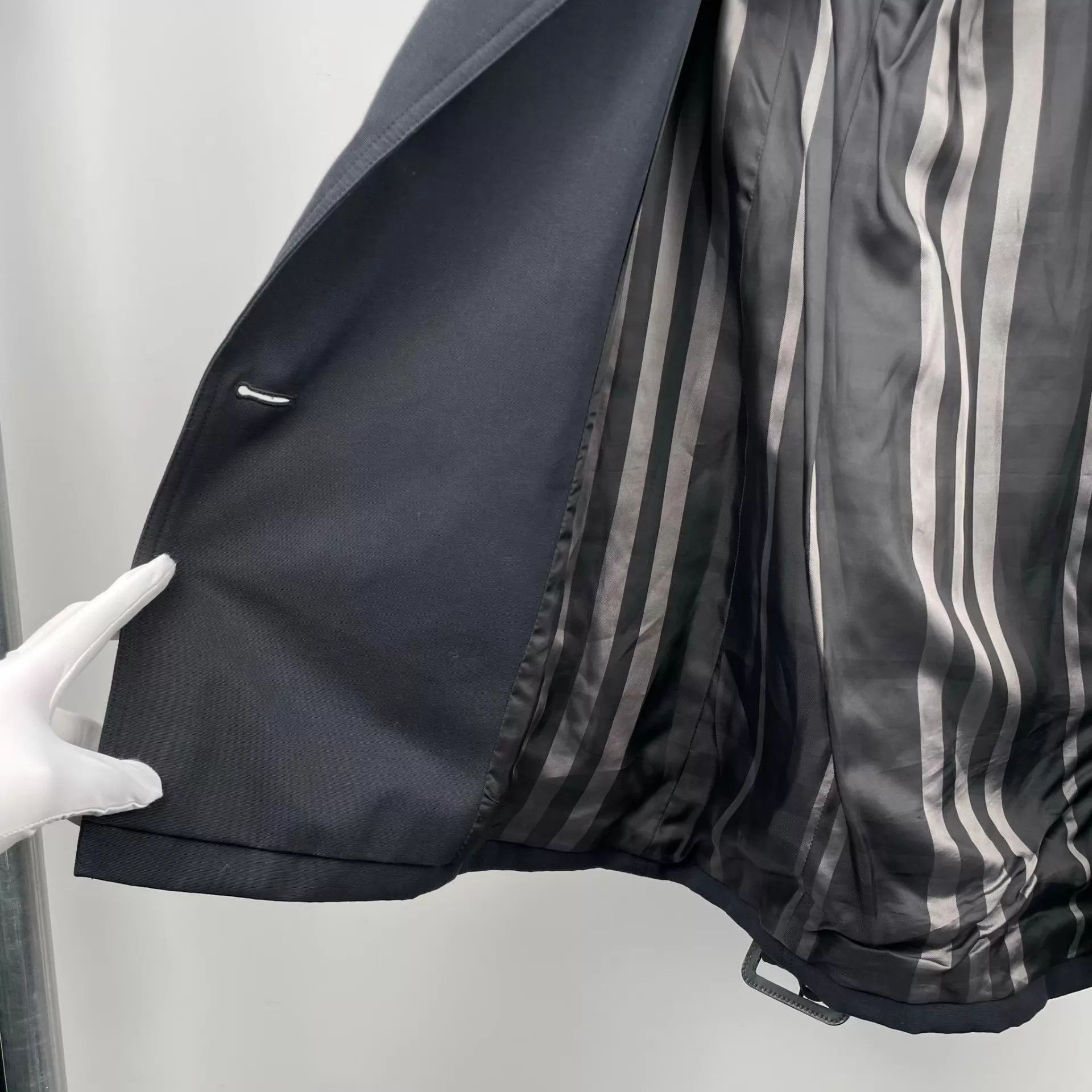 Burberry Burberry Black Trench Coat 175 size with belt Size XS / US 0-2 / IT 36-38 - 9 Thumbnail