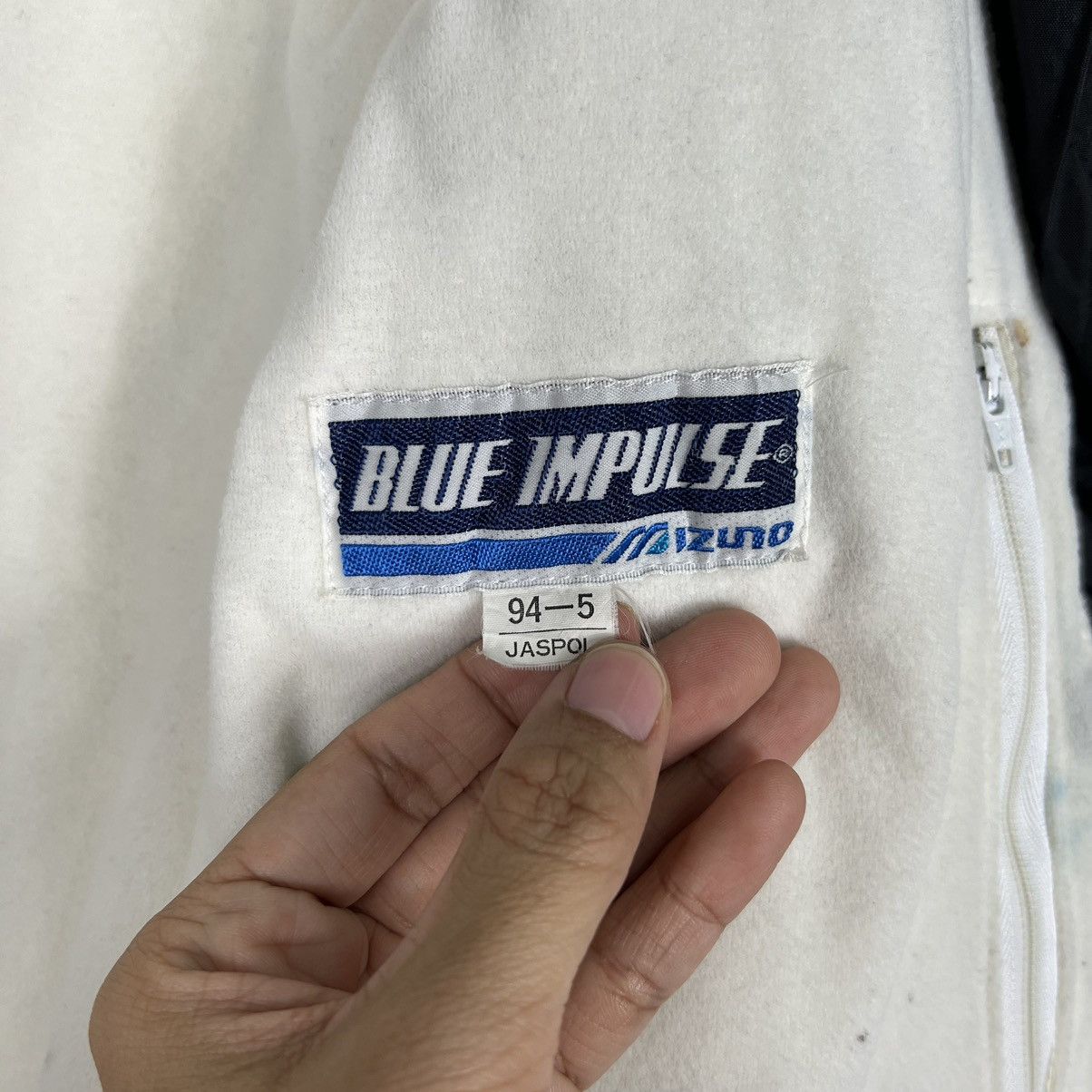 Mizuno 🔥 BLUE IMPULSE BY MIZUNO BOMBER JACKET MADE IN JAPAN Size US M / EU 48-50 / 2 - 18 Thumbnail