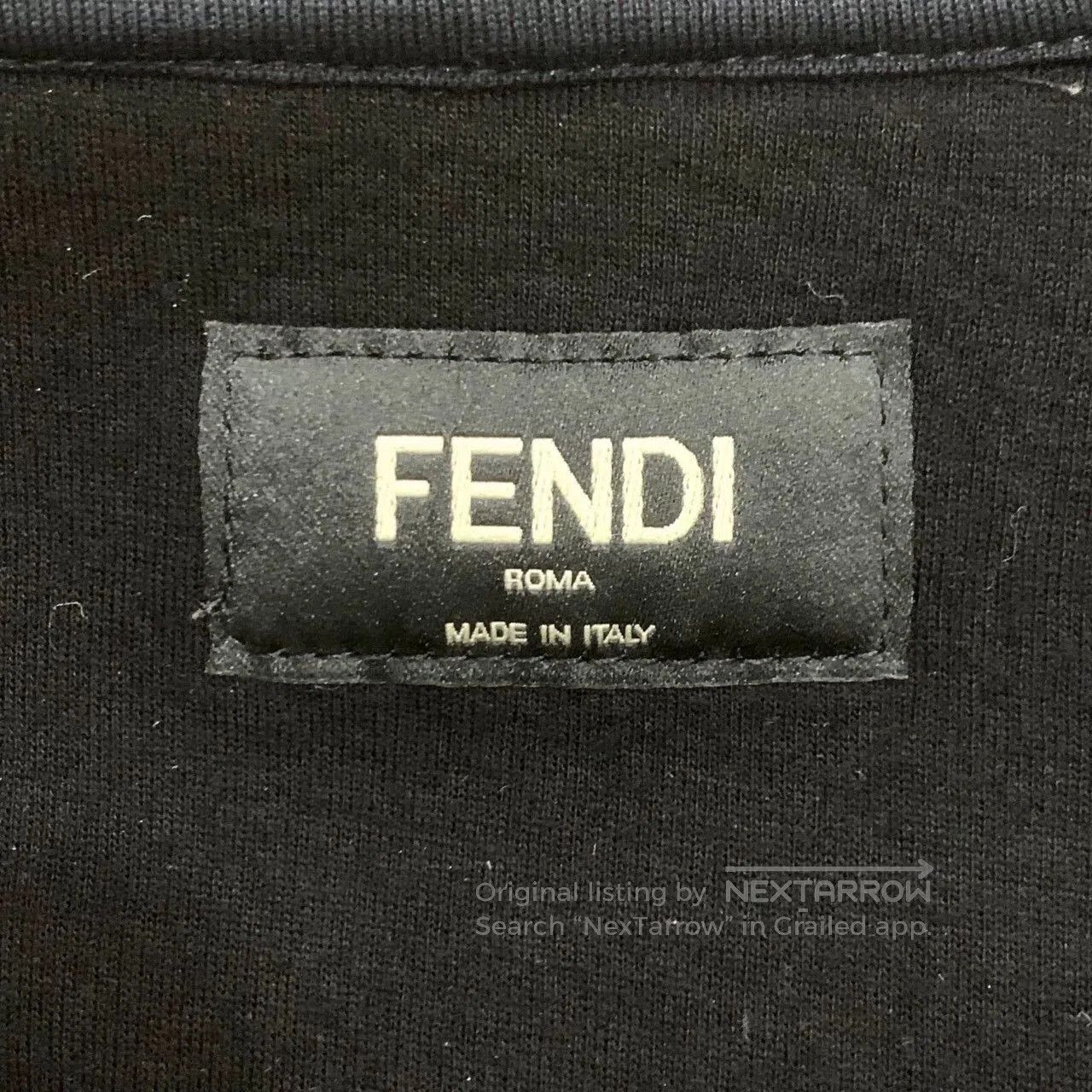 Fendi fendi relief robot pattern crewneck sweatshirt. Size US L / EU 52-54 / 3 - 5 Thumbnail