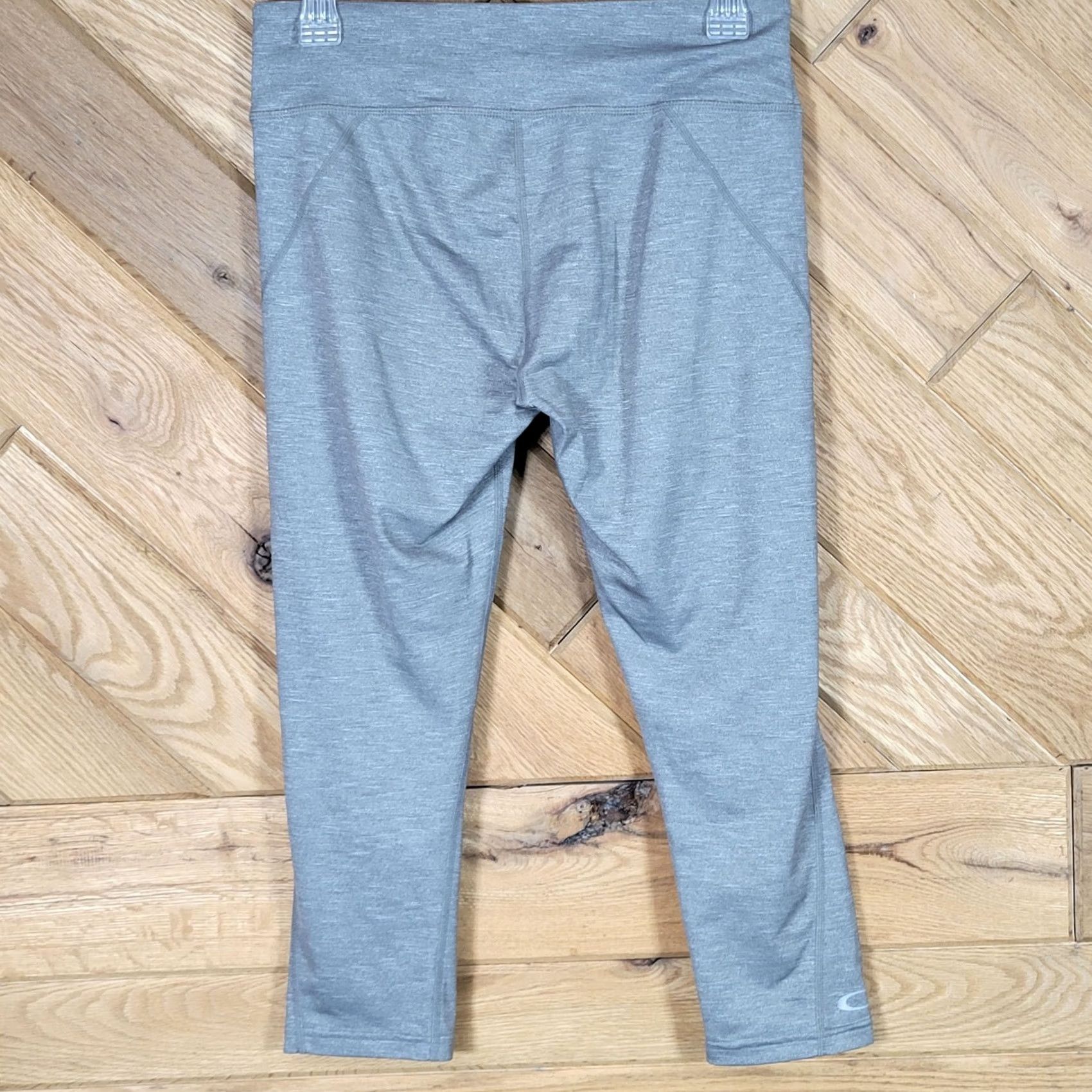 Oakley Oakley Ohydrolix Leggings Womens Size Medium Gray Cropped Stretch Workout Size 32" / US 10 / IT 46 - 3 Thumbnail