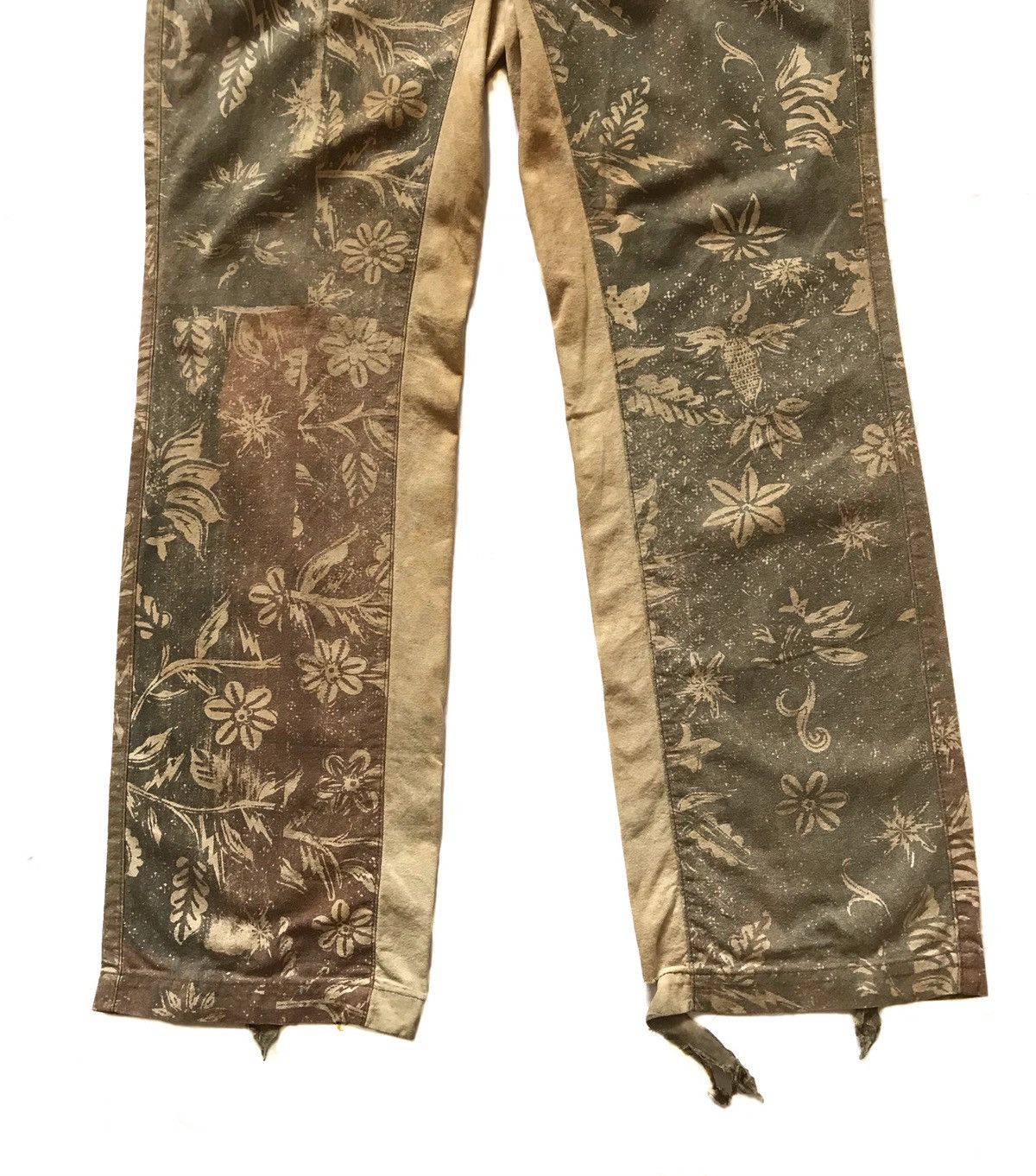 14th Addiction × 20471120 × Beauty Beast JAPANESE BRAND HOMAREYA FULLPRINT FLOWER TROUSER PANTS Size US 32 / EU 48 - 4 Thumbnail
