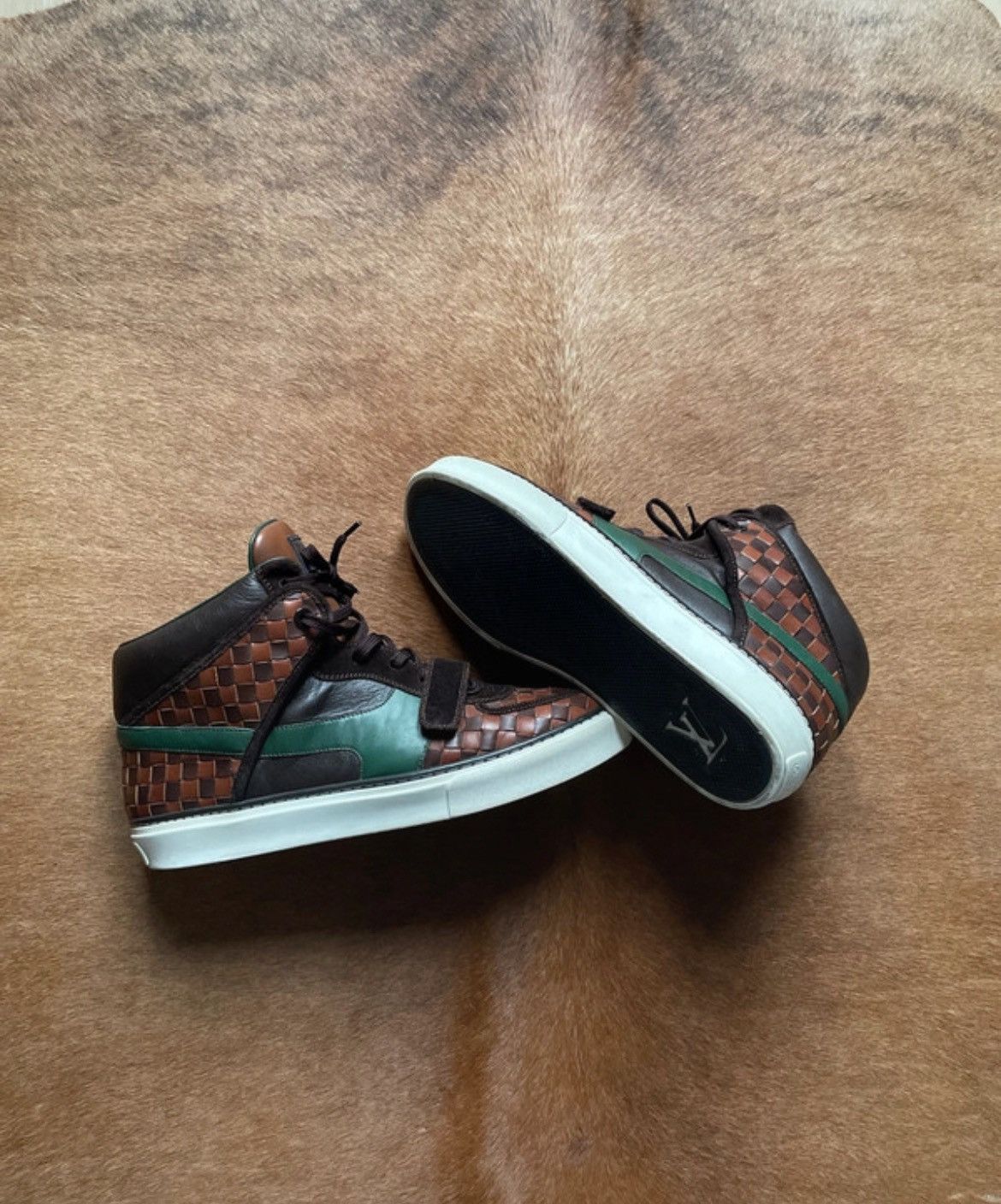 Louis Vuitton louis vuitton high top trainers Size US 9.5 / EU 42-43 - 1 Thumbnail