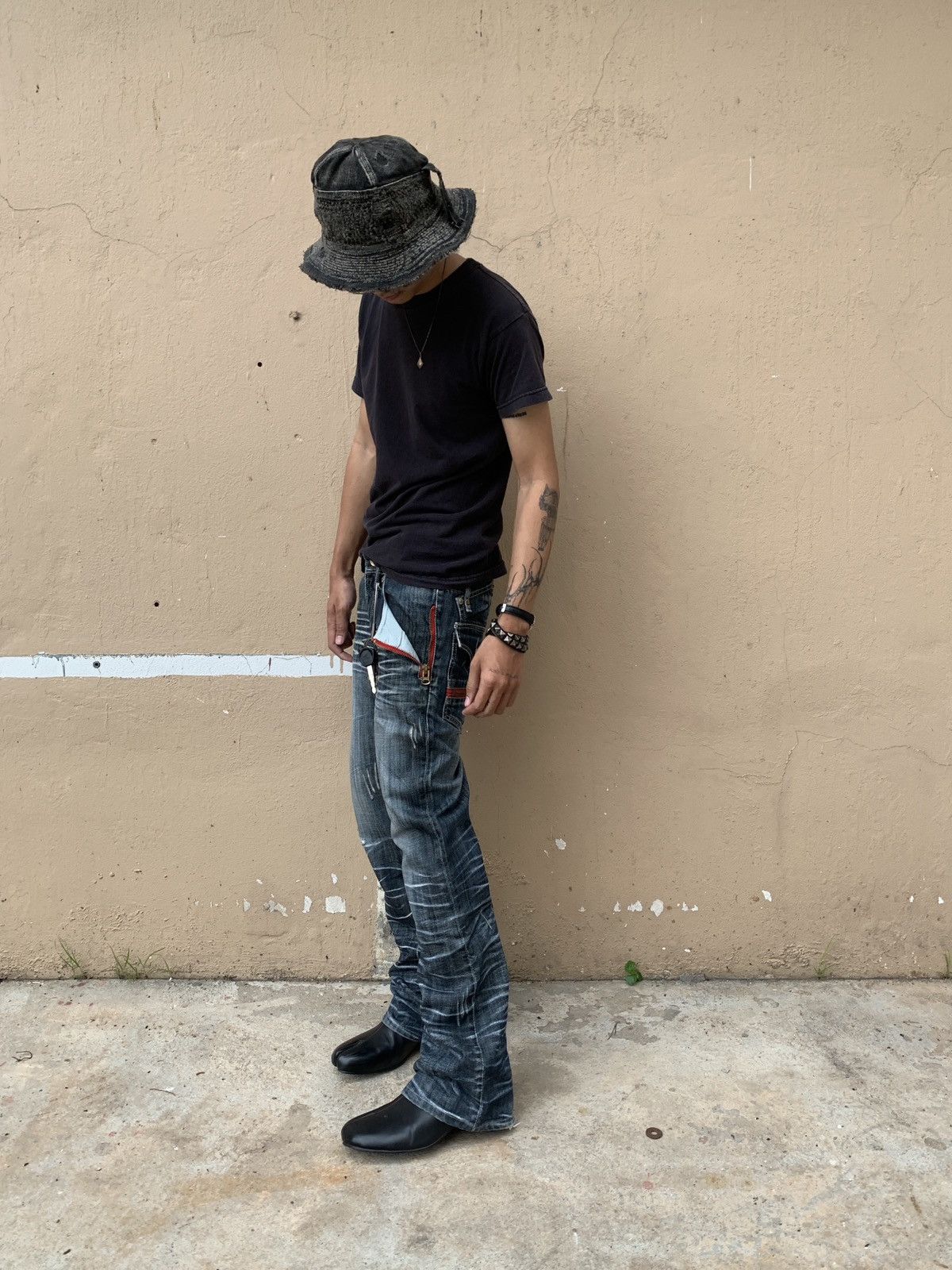 semanticdesign Archive* Semantic design Washed Multiple Pocket/Zipper Pants Size US 29 - 8 Thumbnail