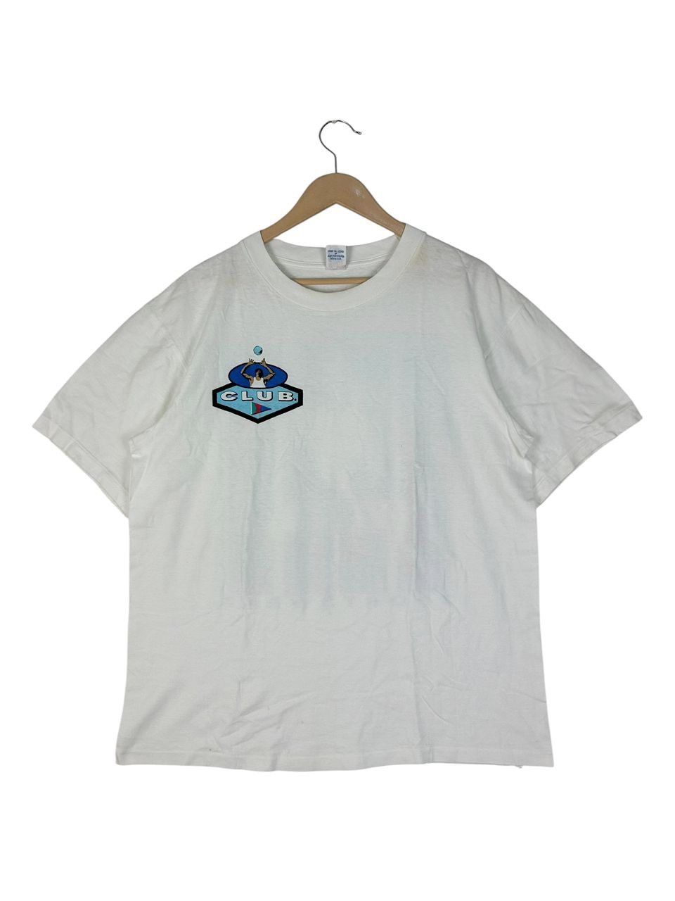 Vintage Vintage 90s Sport Wear T-Shirt / VolleyBall Tee / Photo Art Size US L / EU 52-54 / 3 - 2 Thumbnail