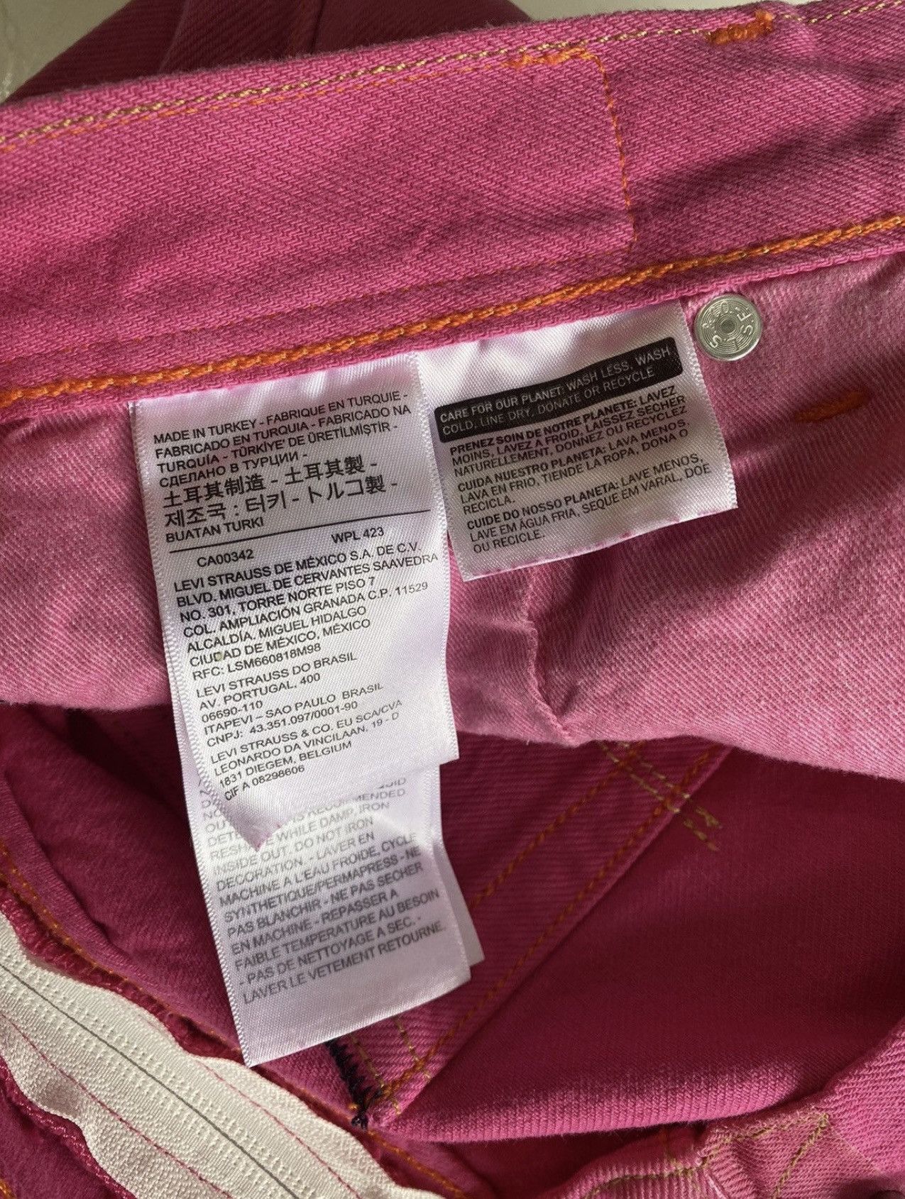 Heron Preston × Japanese Brand × Levi's RARE Heron Preston x Levis Jeans from 2020 Size 30" / US 8 / IT 44 - 7 Thumbnail