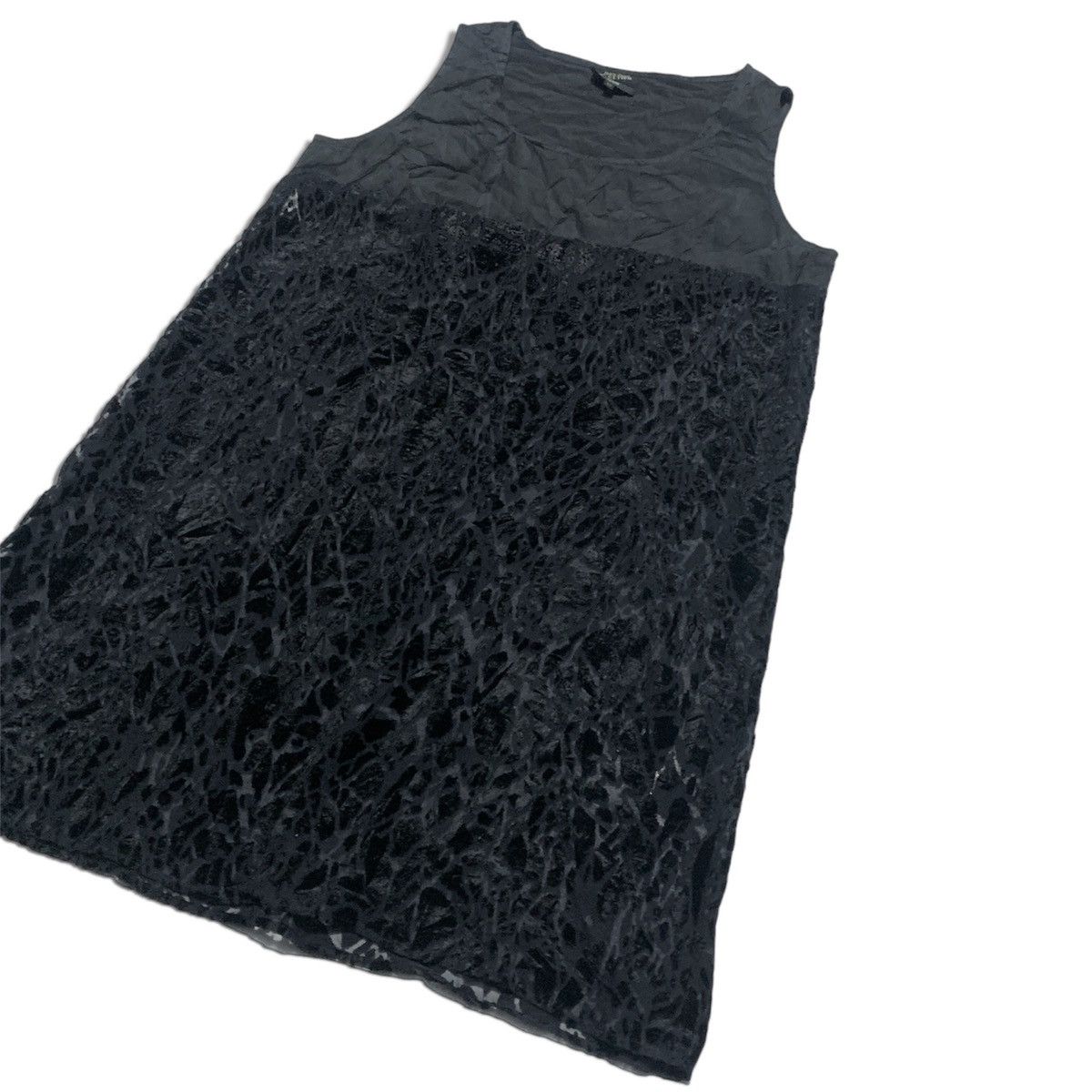 Jean Paul Gaultier Jean Paul Gaultier Femme Velvet Lace Dress Size L / US 10 / IT 46 - 4 Thumbnail